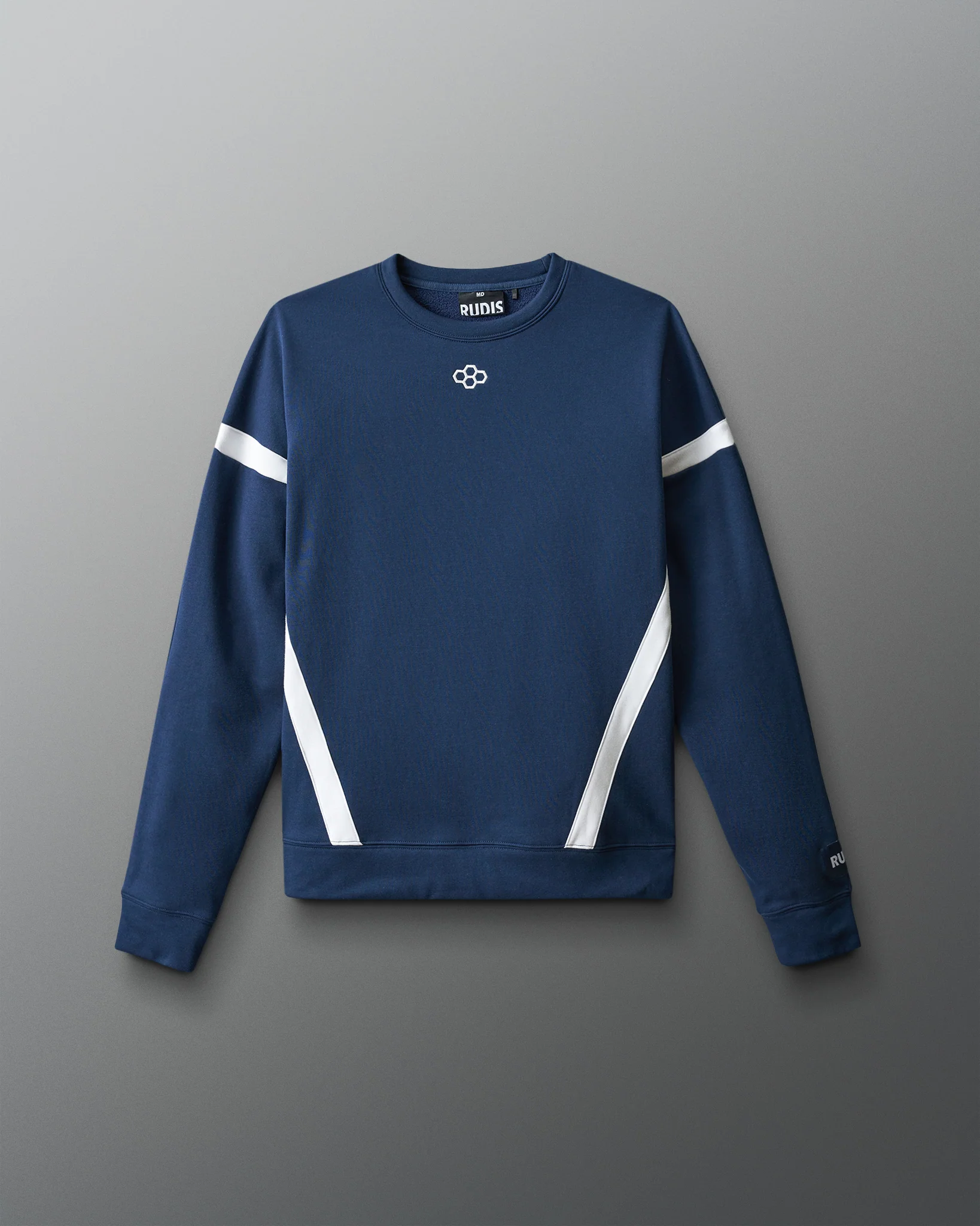 RUDIS Colorblock Crewneck - Navy - Image 3