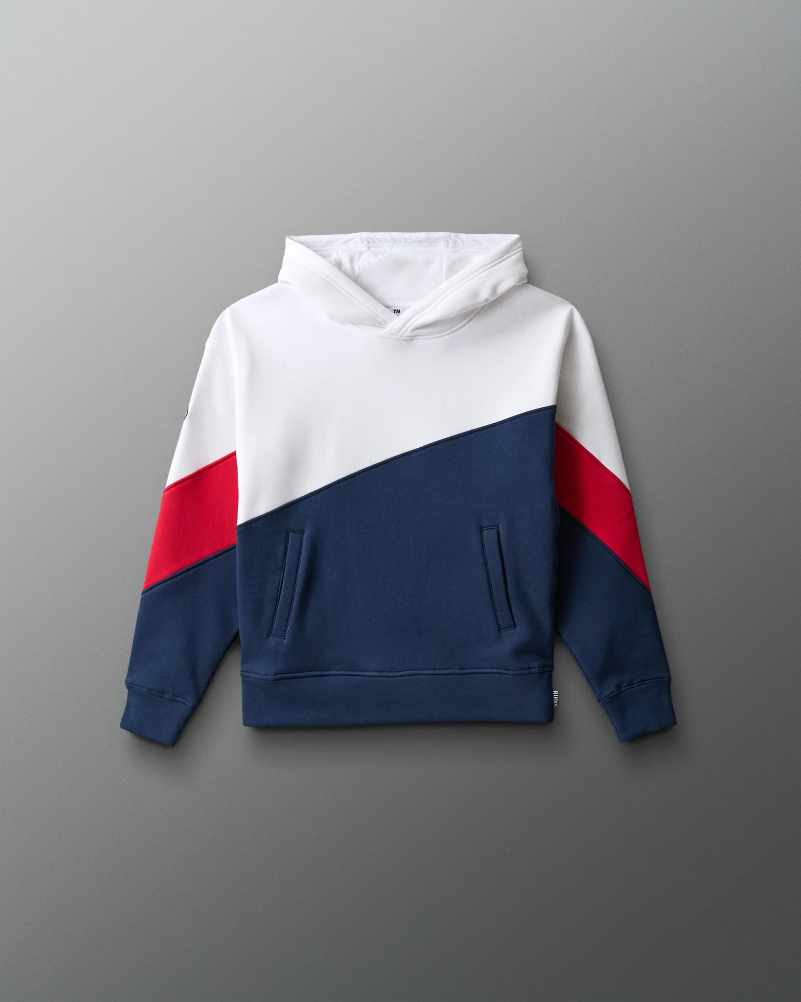 RUDIS Colorblock Youth Hoodie - Navy/White/Red