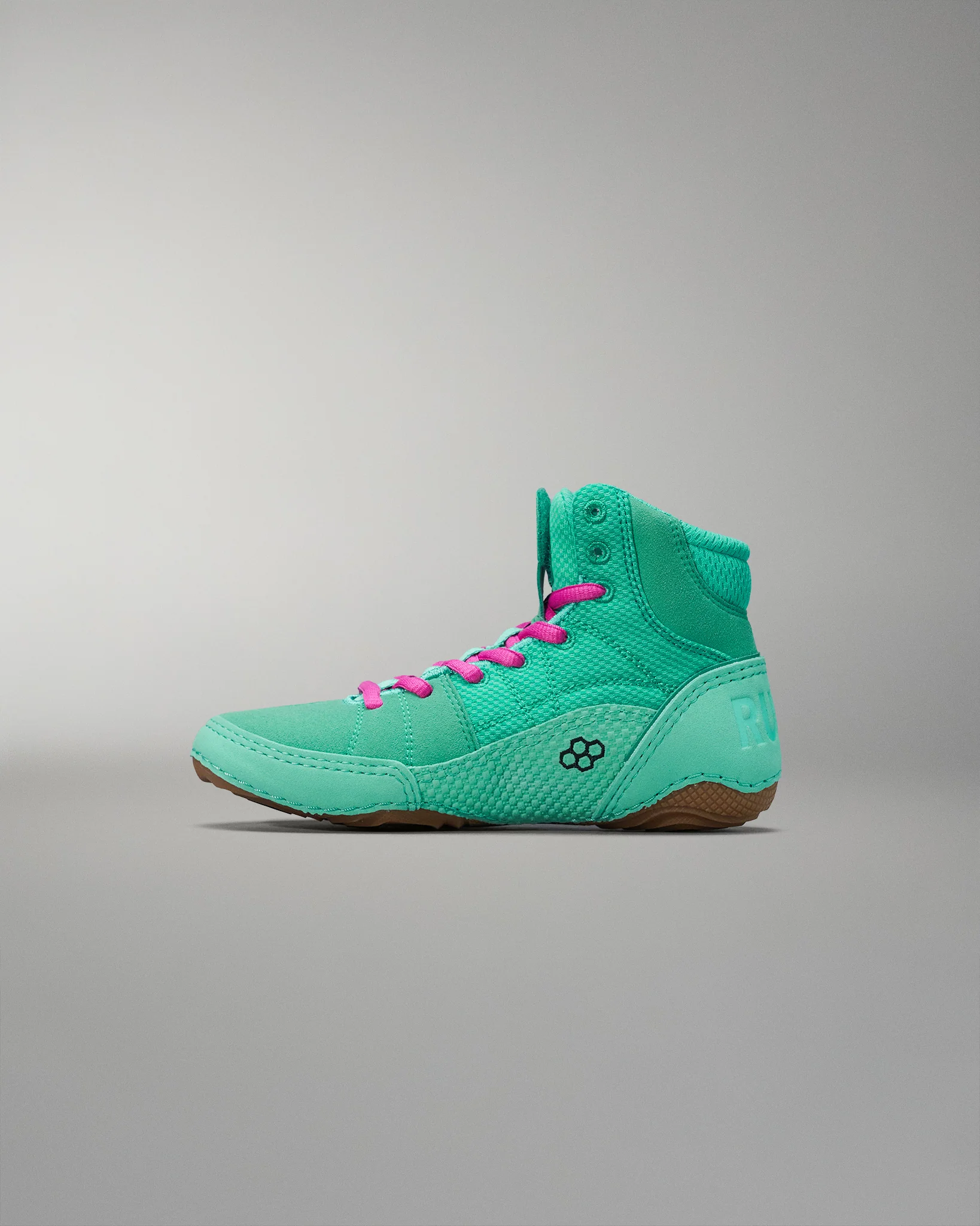 RUDIS Colt 3.0 Youth Wrestling Shoes - Teal - Image 3