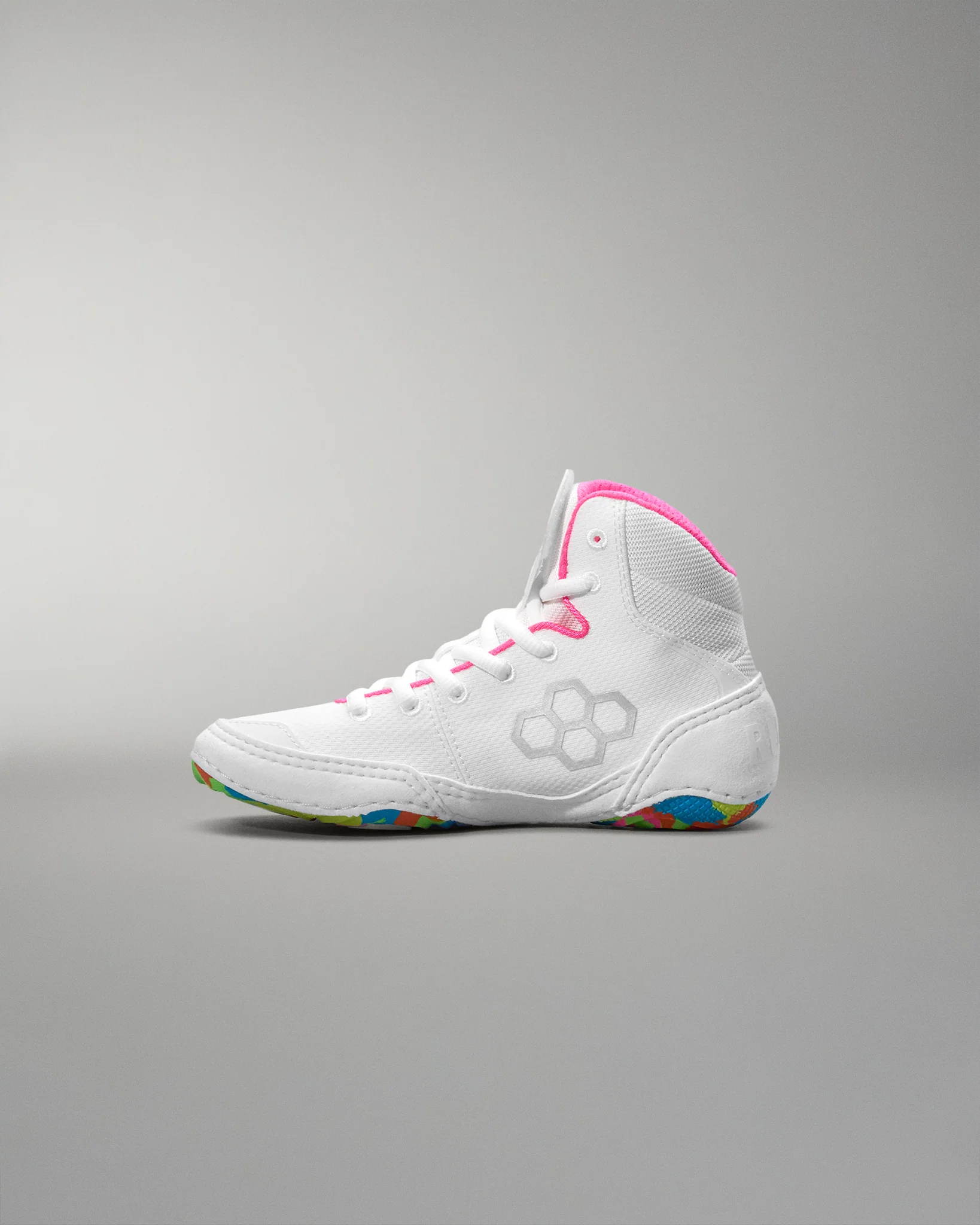 RUDIS Colt 4.0 Youth Wrestling Shoes - Neon Cereal Milk - Image 4