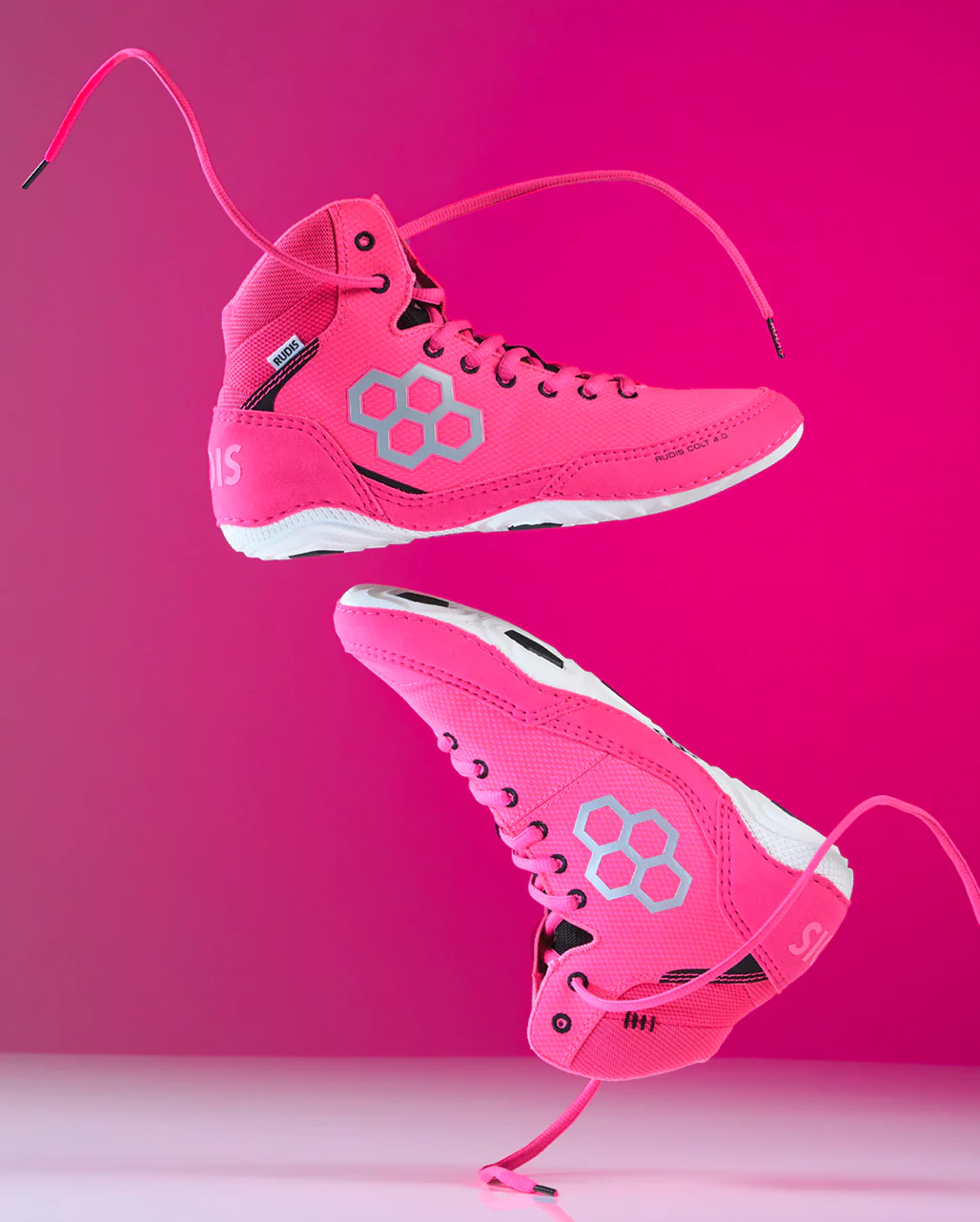 RUDIS Colt 4.0 Youth Wrestling Shoes - Pink - Image 2
