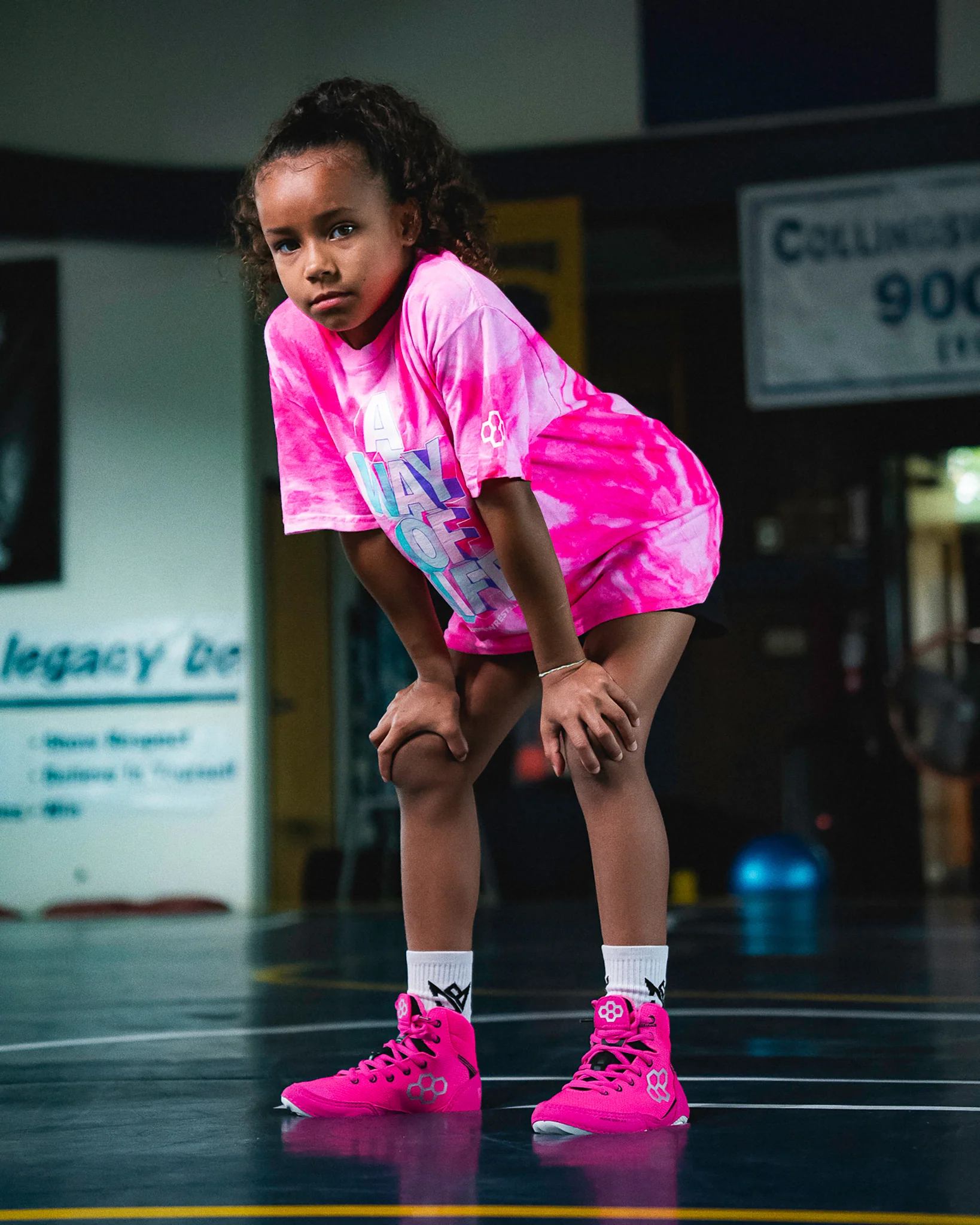 RUDIS Colt 4.0 Youth Wrestling Shoes - Pink - Image 3