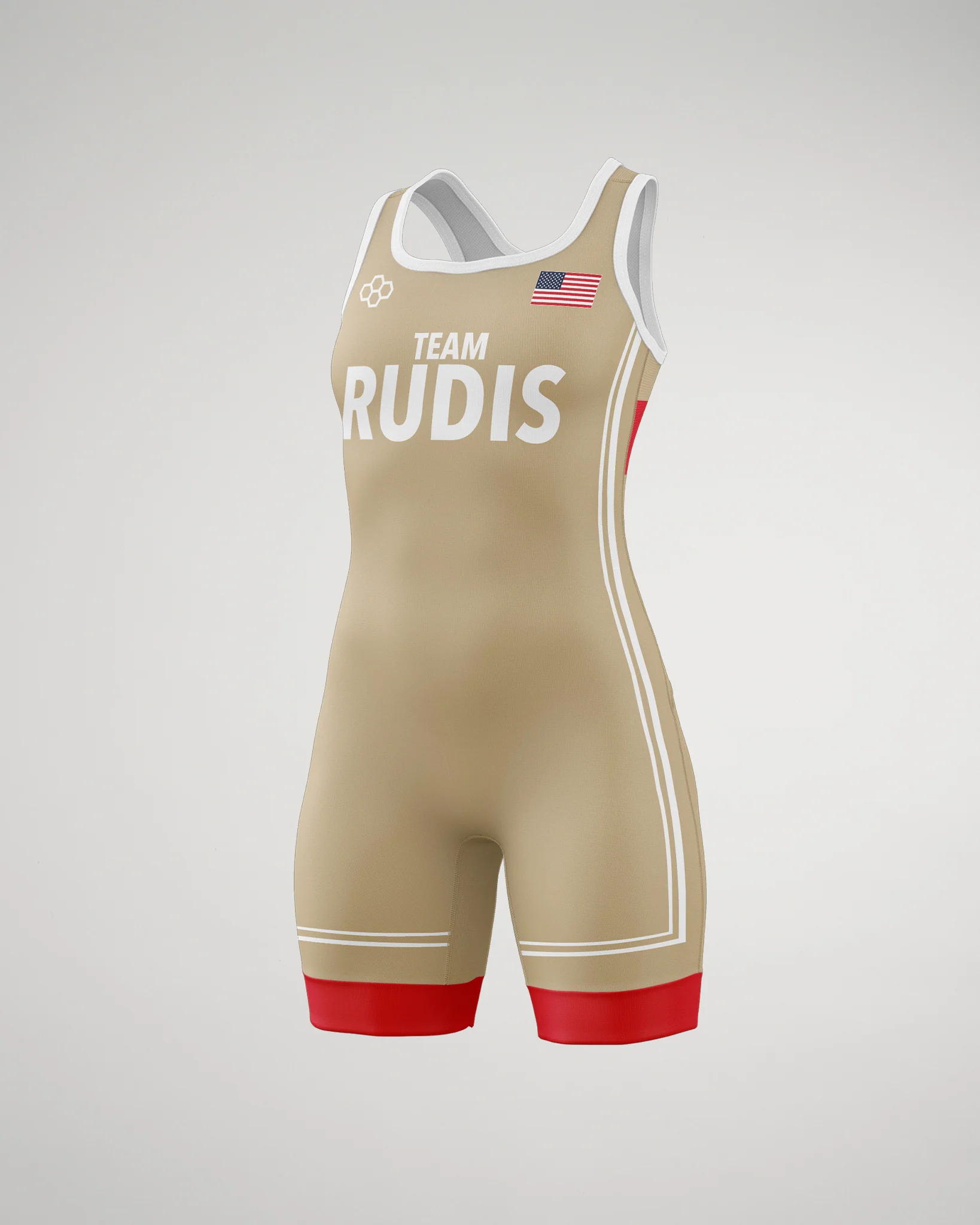 RUDIS Connect Girl's Elite Singlet - Image 2