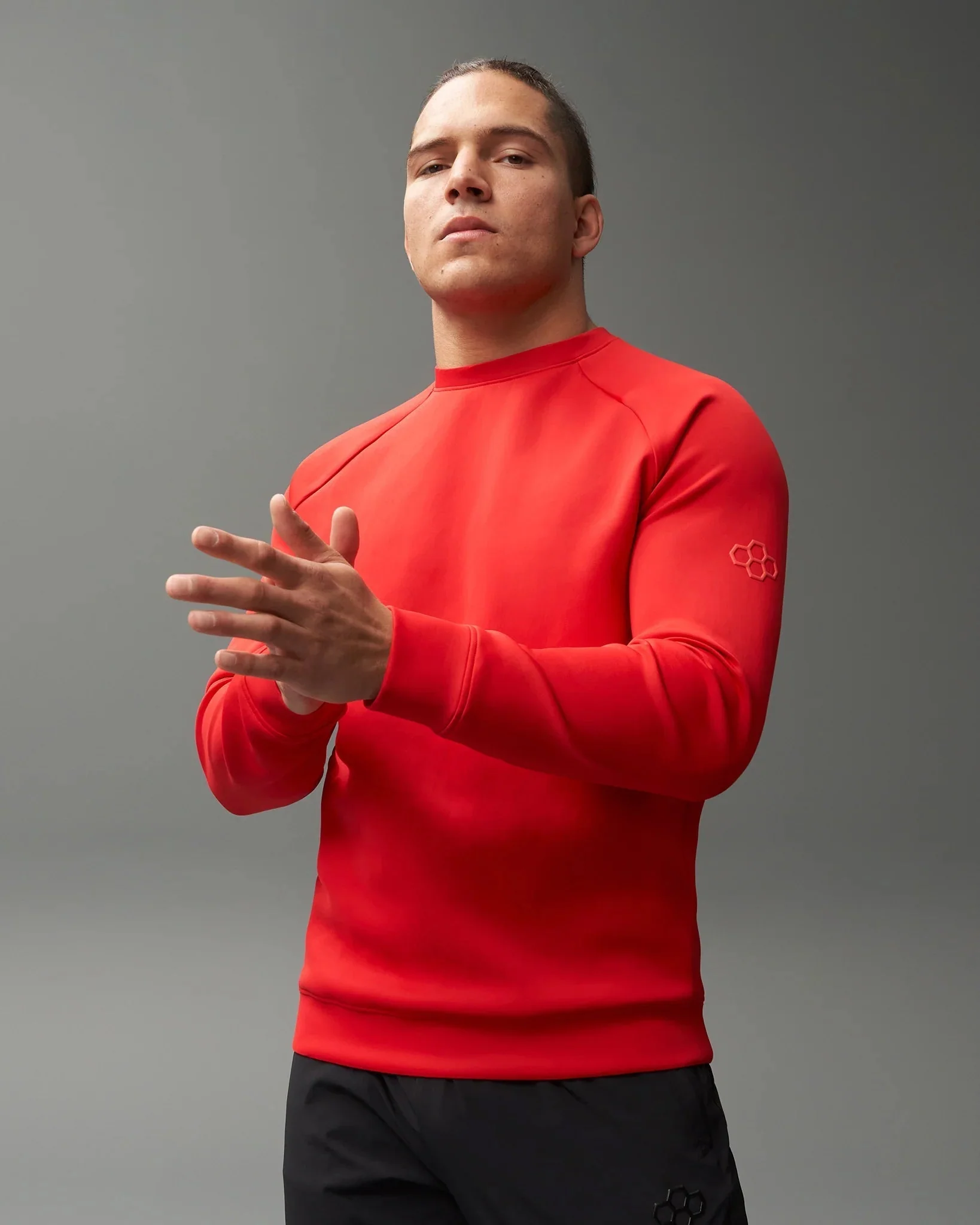 RUDIS COOL-FEEL Crewneck - Red - Image 2