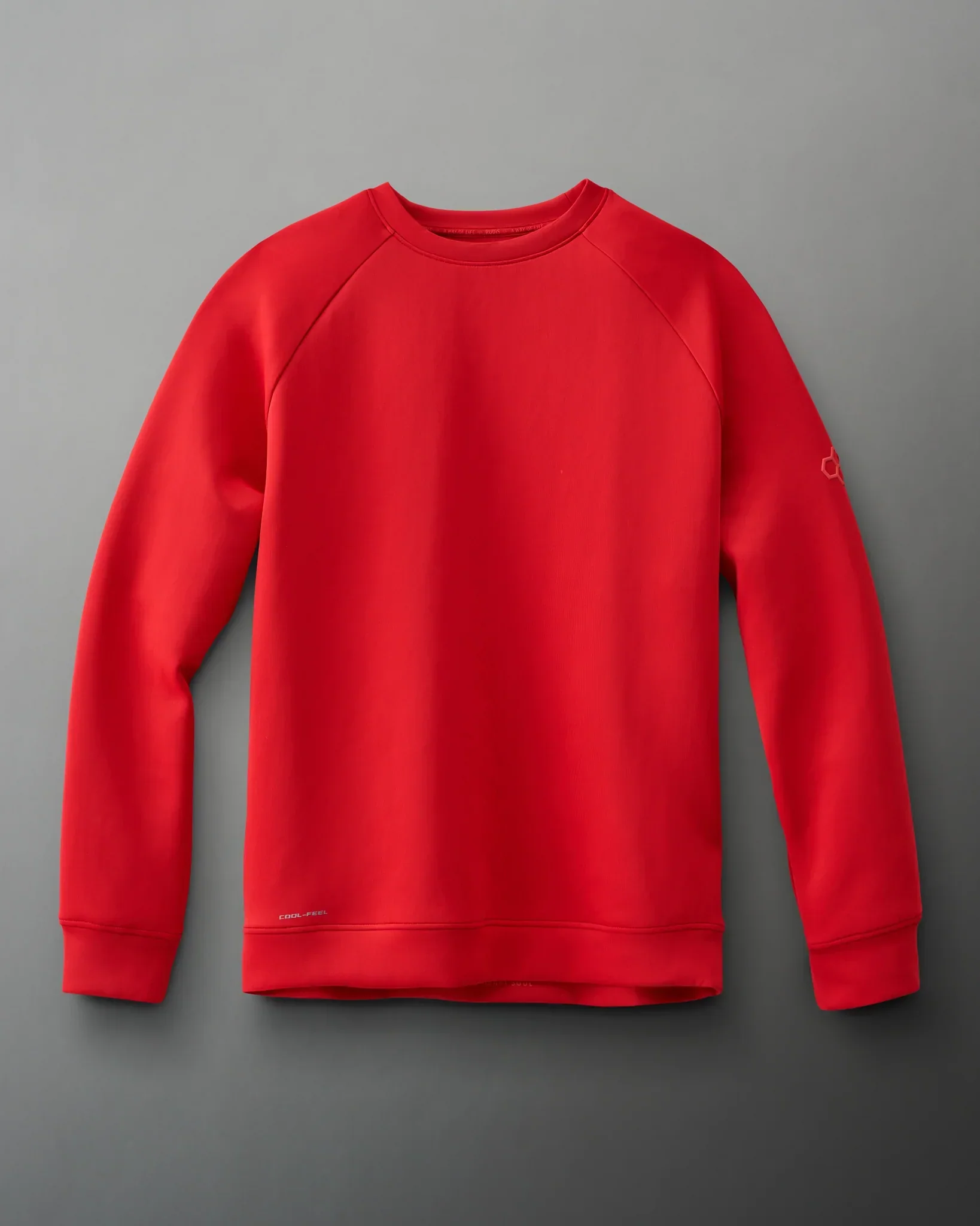 RUDIS COOL-FEEL Crewneck - Red - Image 4