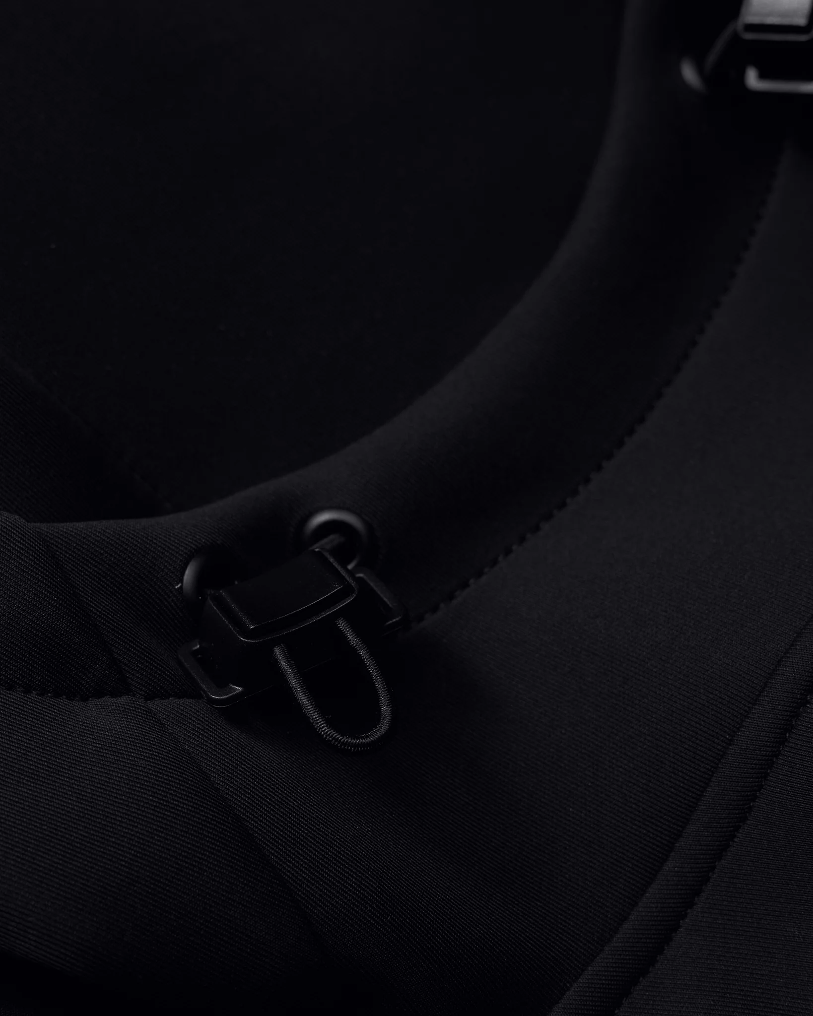 RUDIS COOL-FEEL Scuba Hoodie - Black - Image 2