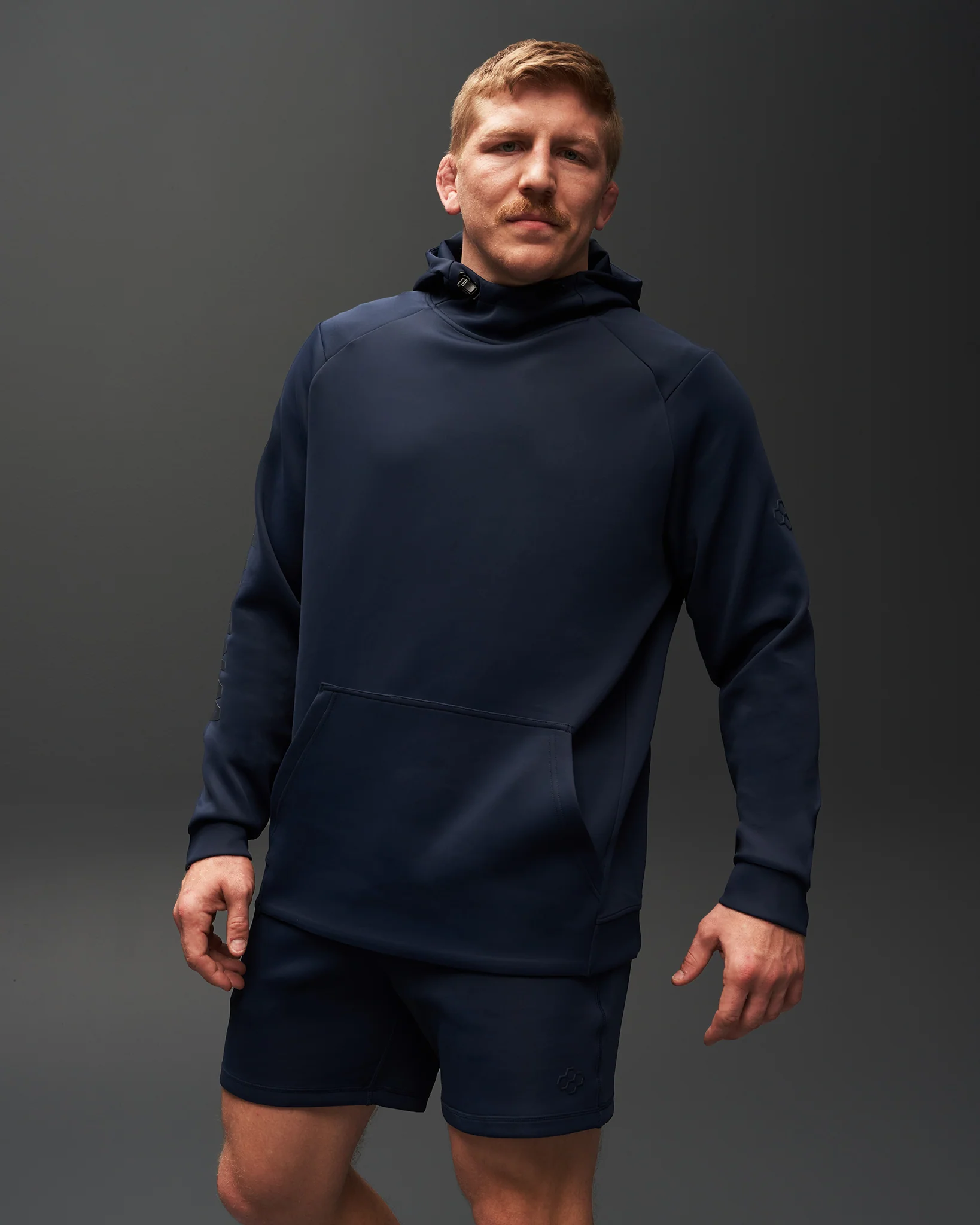 RUDIS COOL-FEEL Scuba Hoodie - Navy