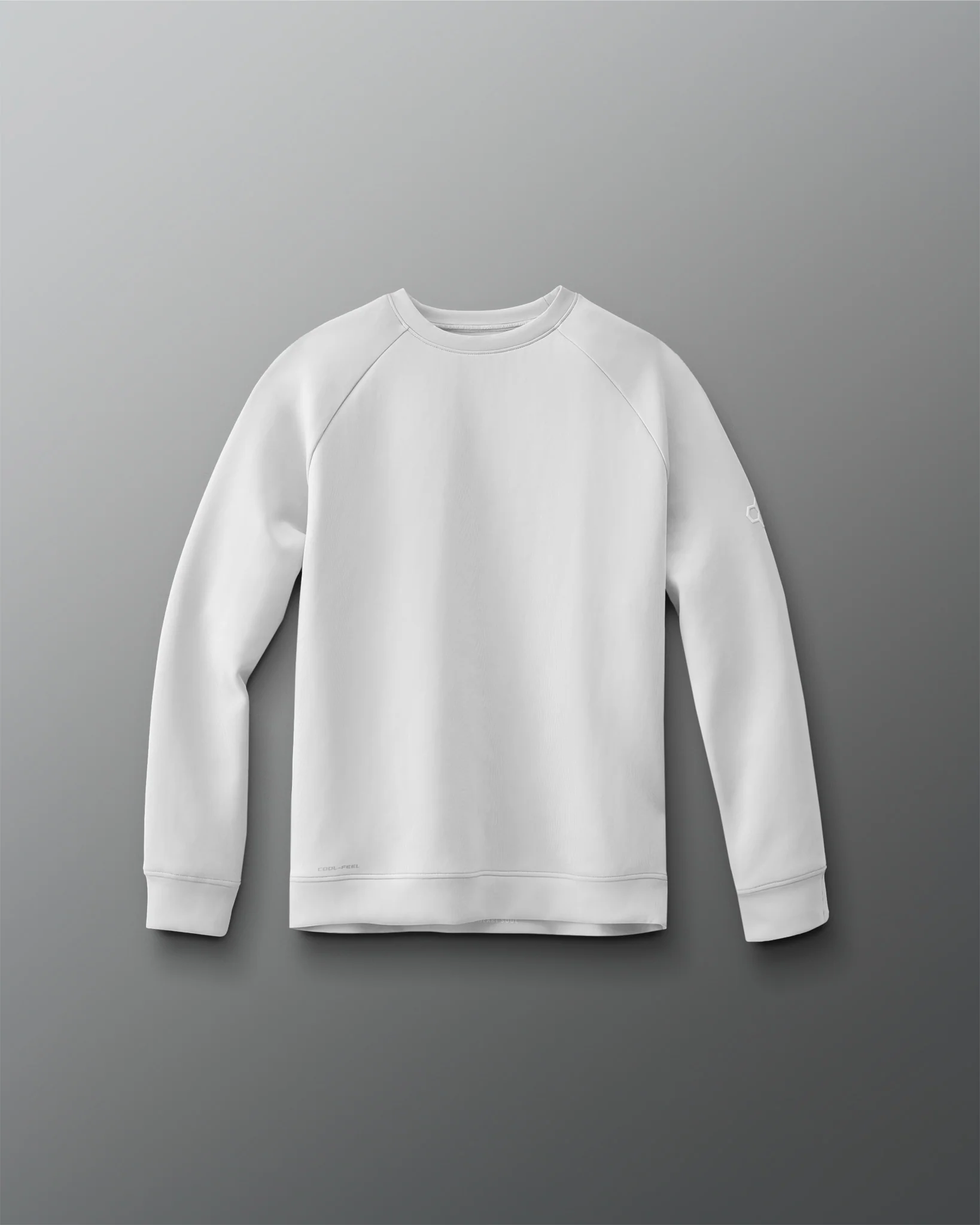 RUDIS COOL-FEEL Youth Crewneck - Lunar Gray - Image 2