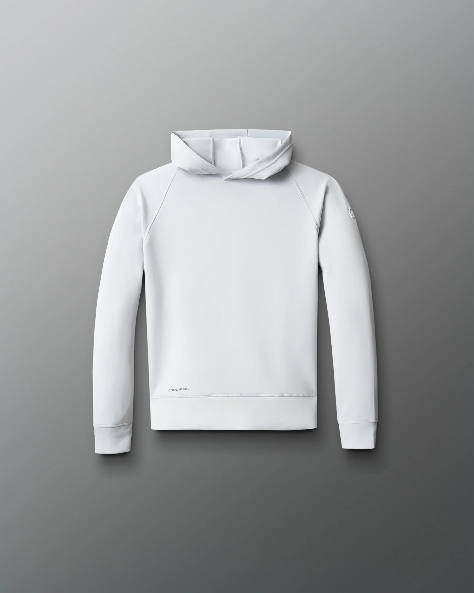 RUDIS COOL-FEEL Youth Hoodie - Lunar Gray - Image 3