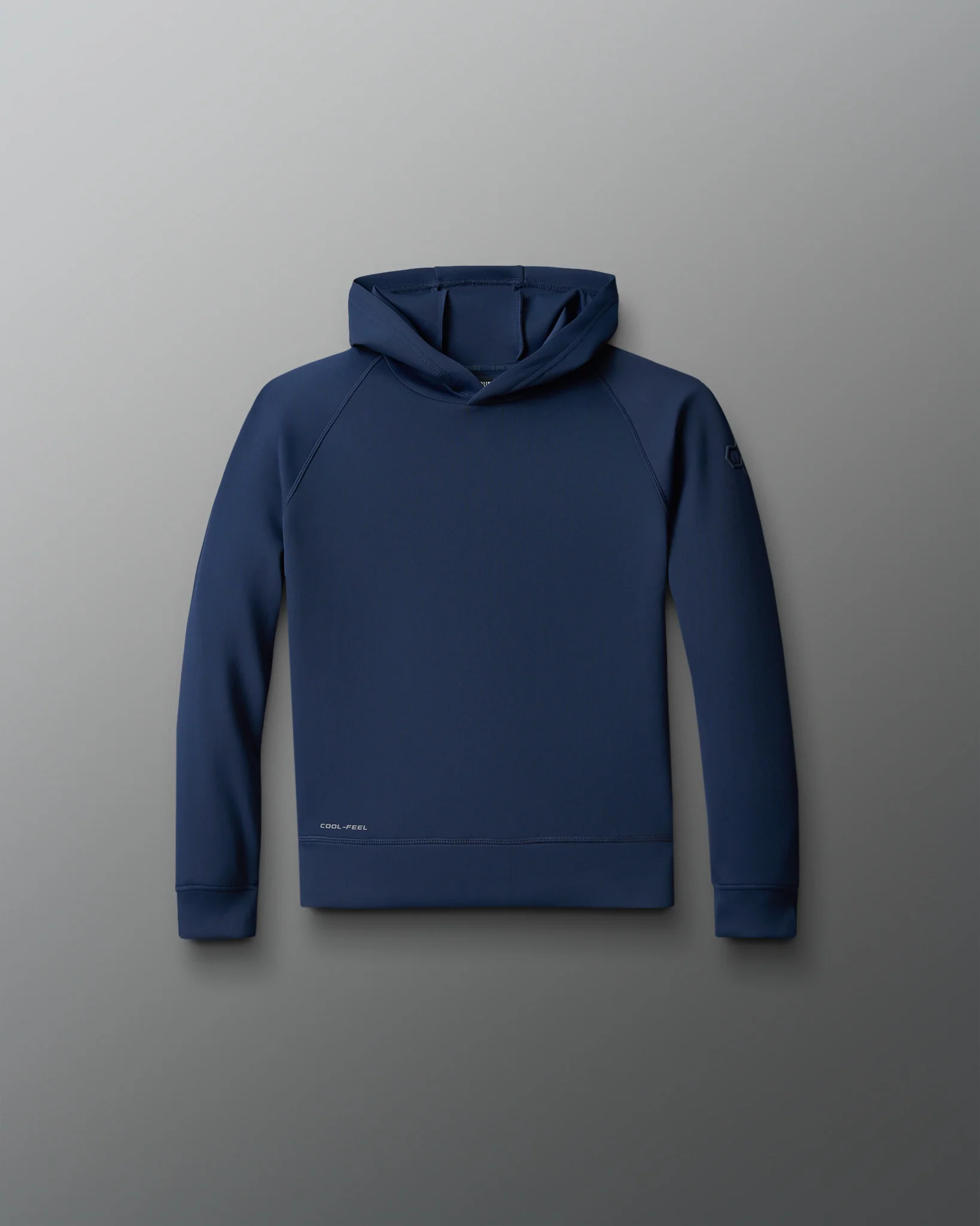 RUDIS COOL-FEEL Youth Hoodie - Navy - Image 3