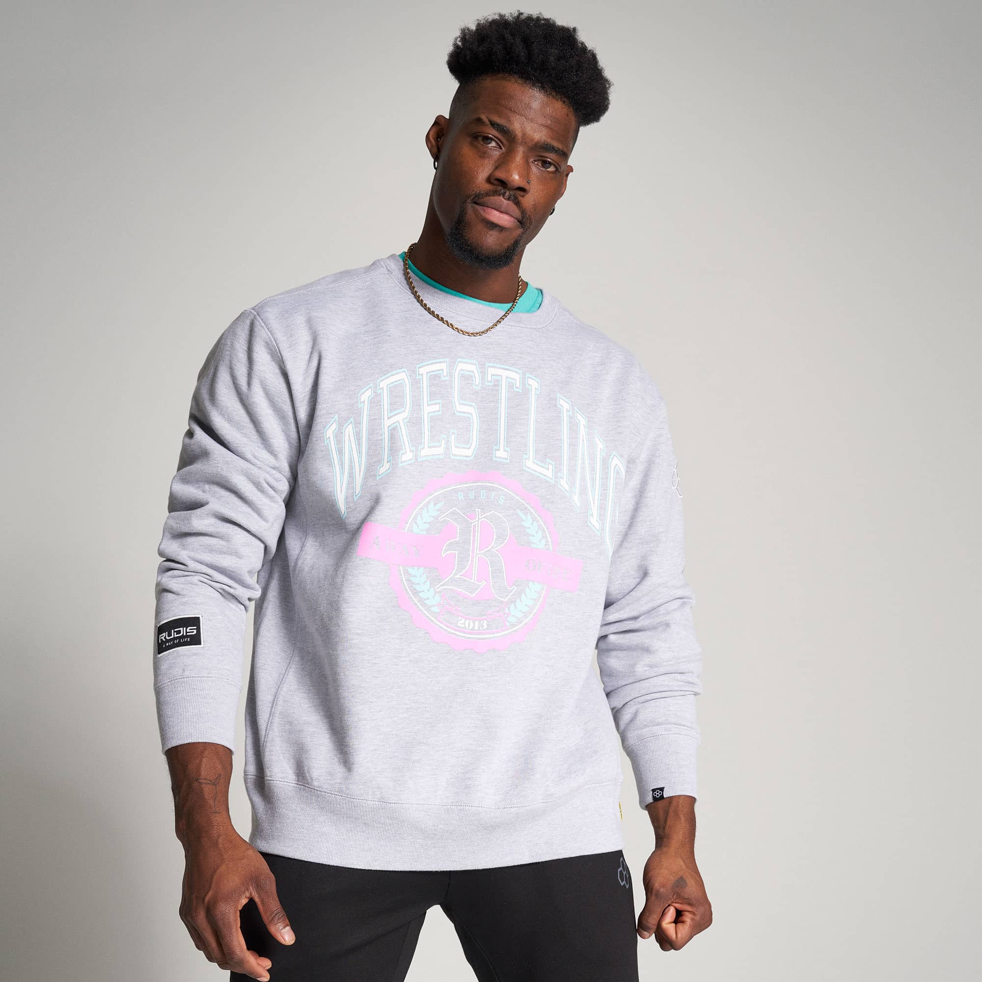 RUDIS Crest Heavyweight Crewneck - Image 2