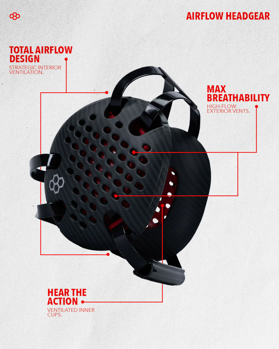 RUDIS Elite Airflow Headgear - Pink - Image 2