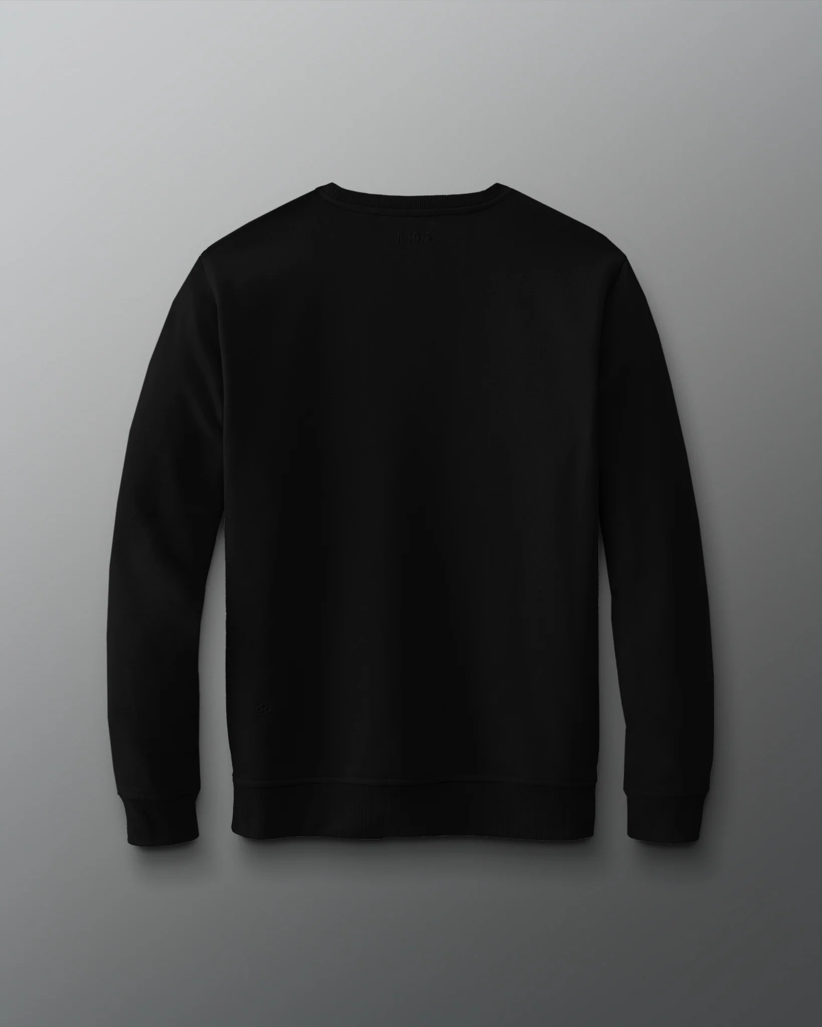 RUDIS Elite Terry Crewneck - Black - Image 4
