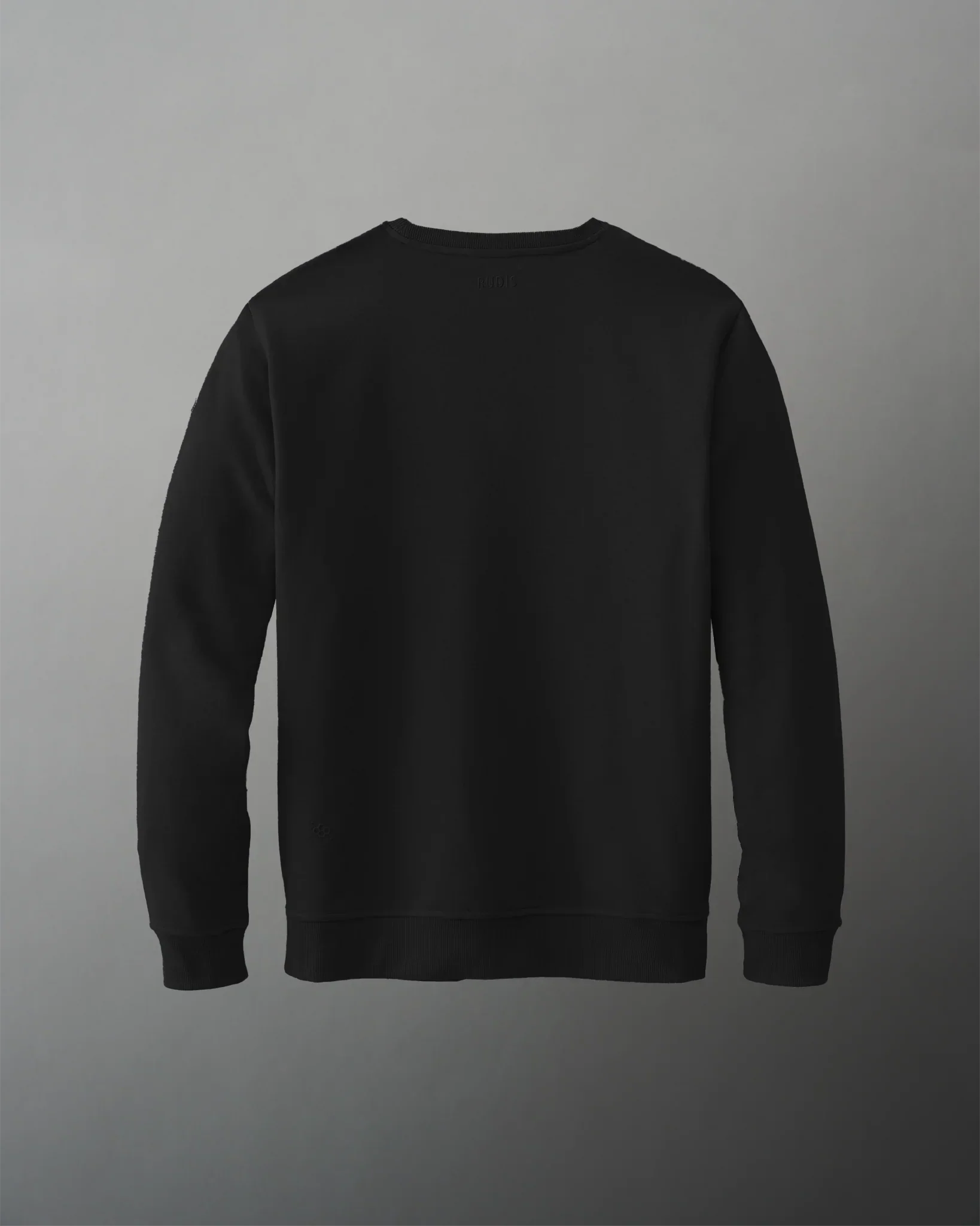 RUDIS Elite Terry Crewneck - Black - Image 4