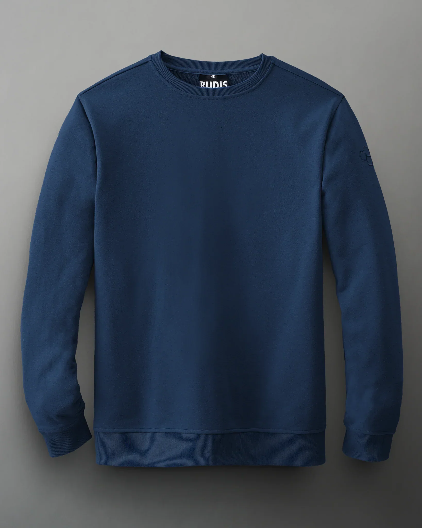 RUDIS Elite Terry Crewneck - Navy - Image 3