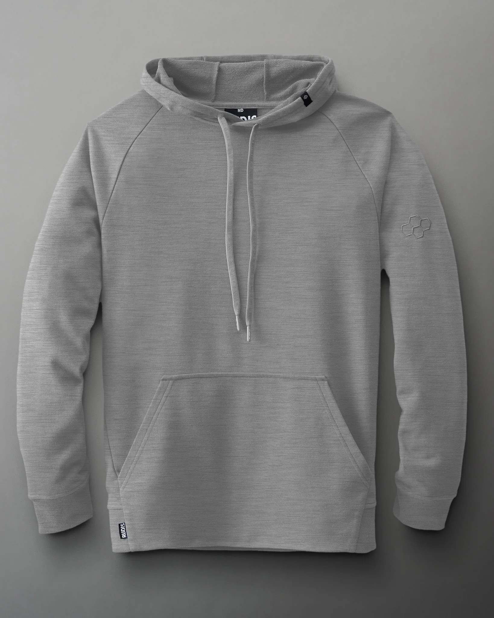 RUDIS Elite Terry Hoodie - Athletic Heather Gray