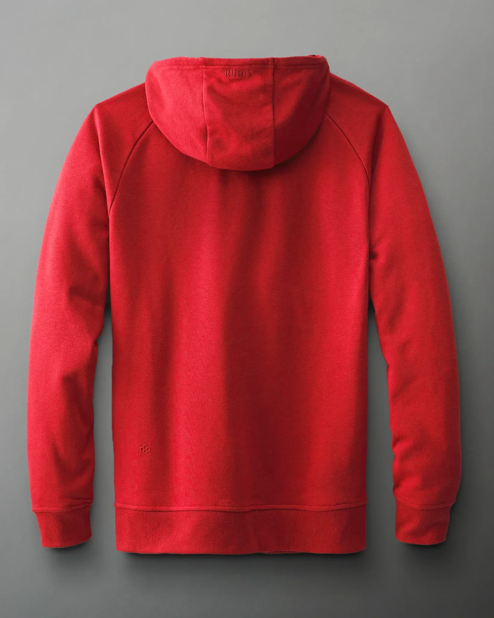 RUDIS Elite Terry Hoodie - Red - Image 3
