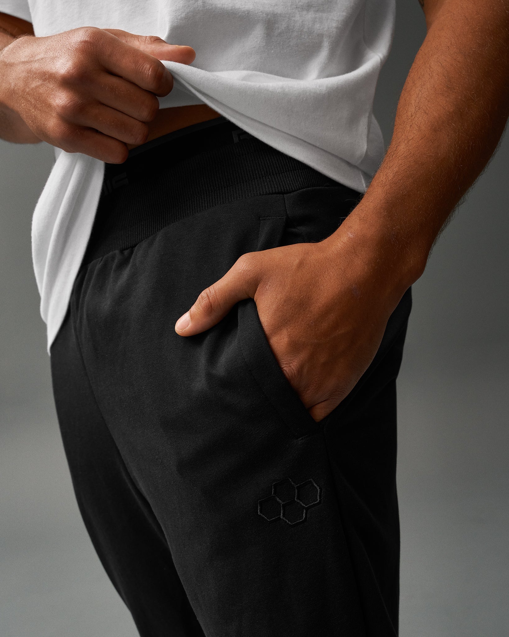 RUDIS Elite Terry Jogger - Black - Image 4