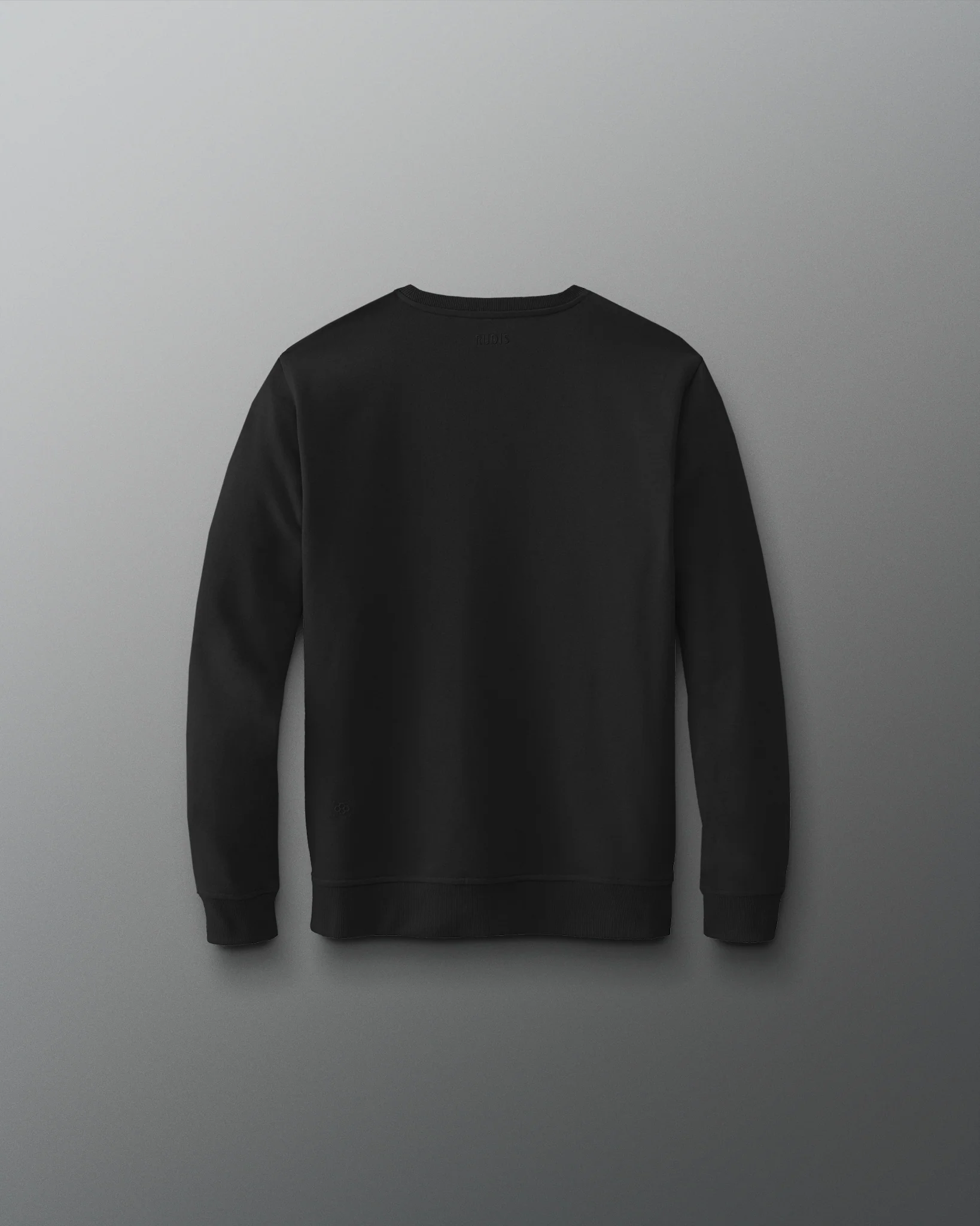 Rudis Elite Terry Youth Crewneck - Black - Image 2