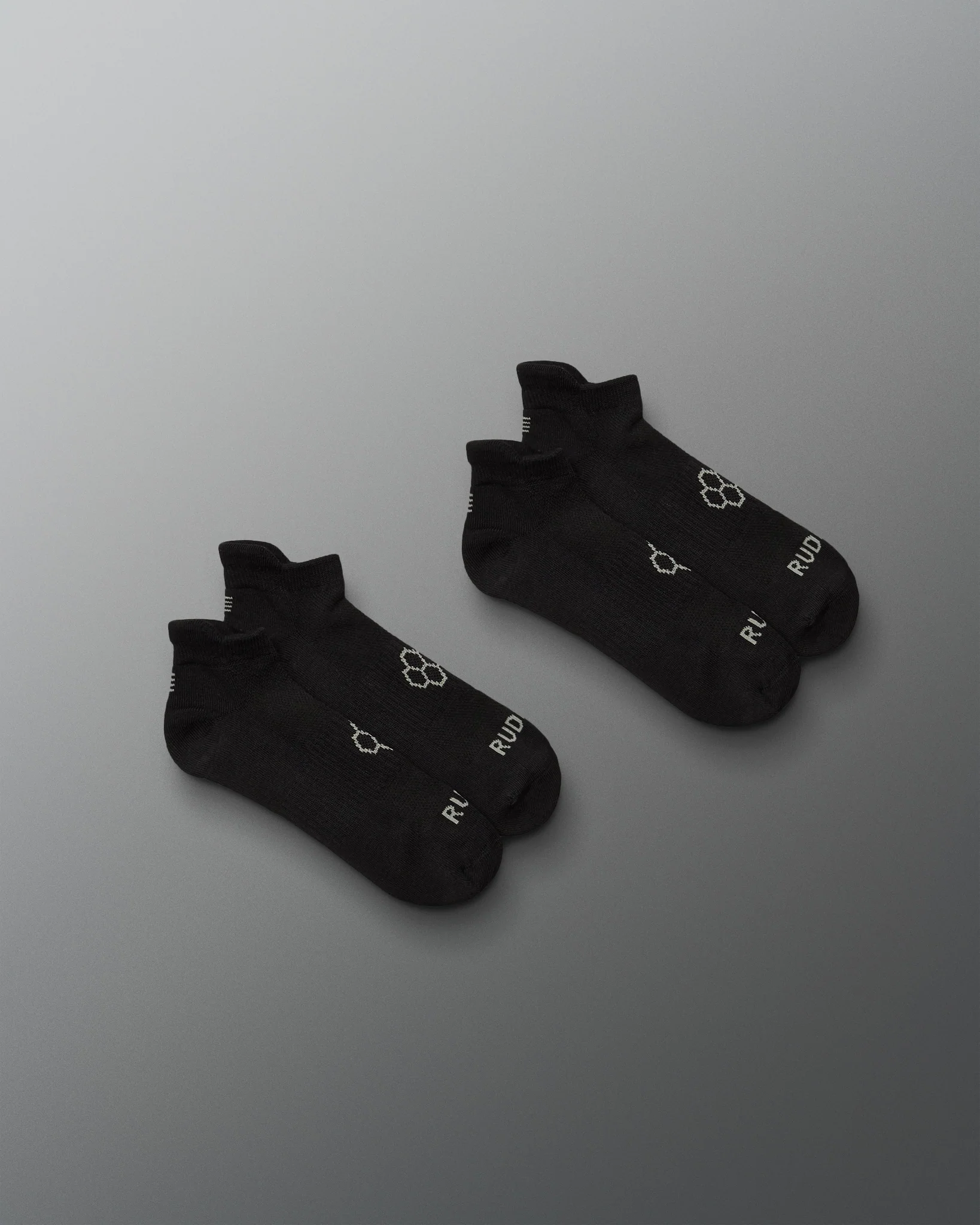 RUDIS Essential Hex Cushion Ankle Socks (2 Pair)