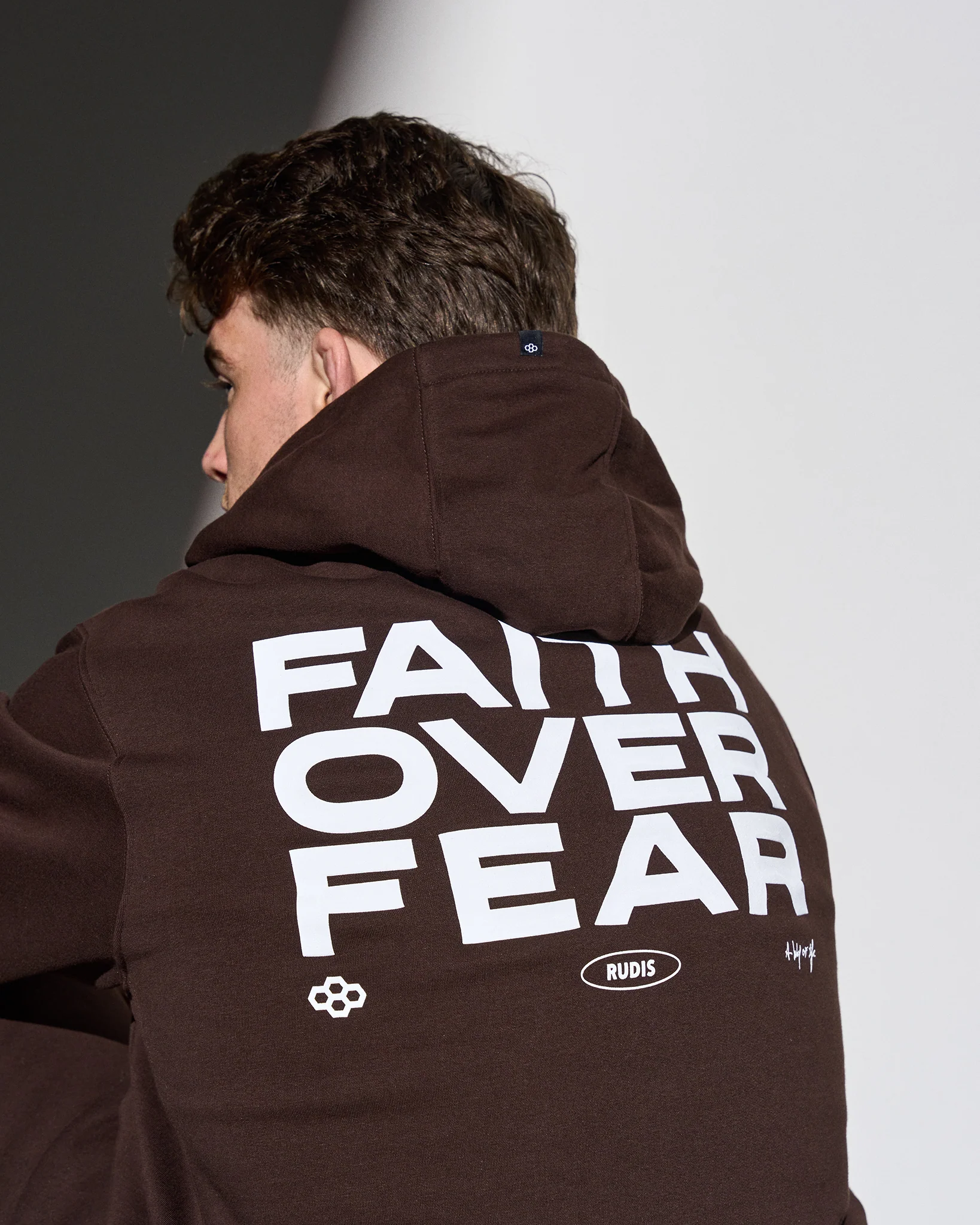 RUDIS Faith Over Fear Comfort Fleece Full Zip