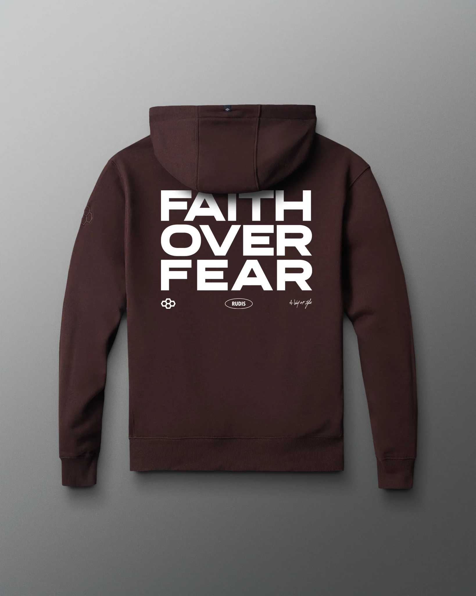 RUDIS Faith Over Fear Comfort Fleece Full Zip - Image 4