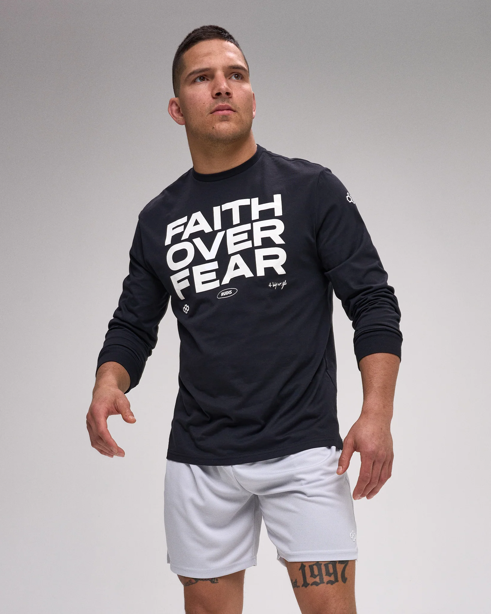 RUDIS Faith Over Fear Elite Super Soft Long Sleeve - Image 2