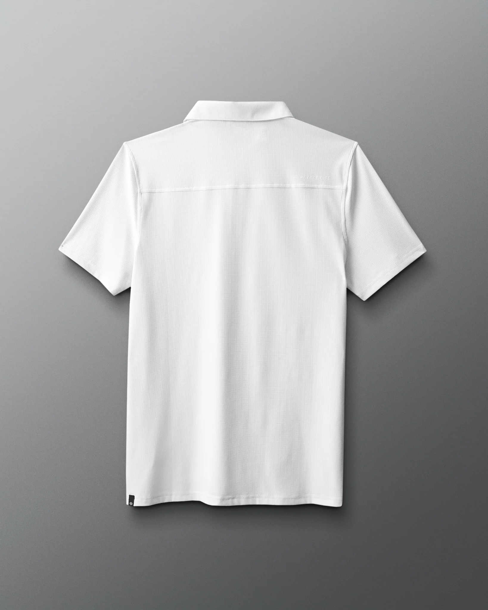 RUDIS Go-To Hex Polo - White - Image 3