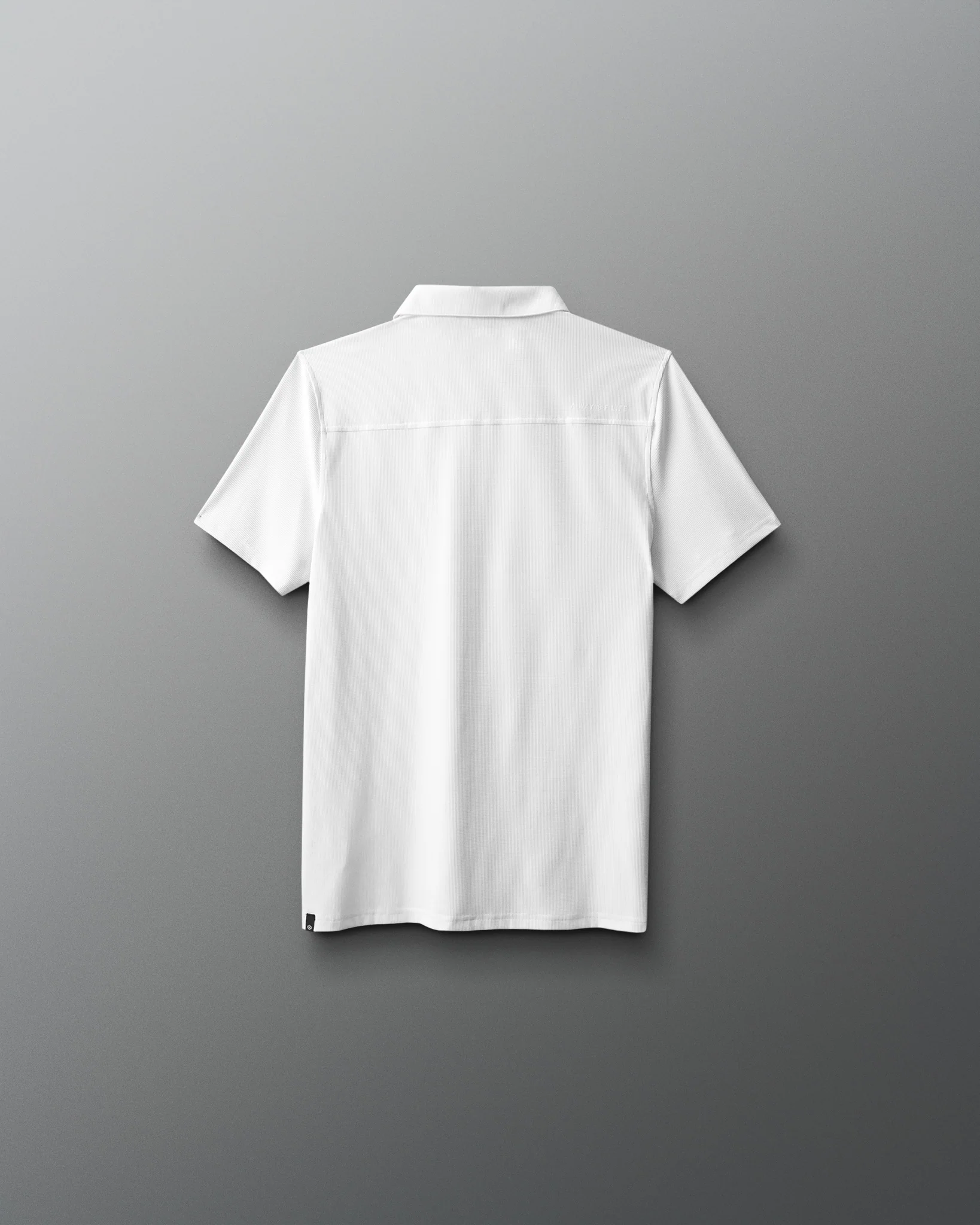 RUDIS Go-To Hex Youth Polo - White - Image 2