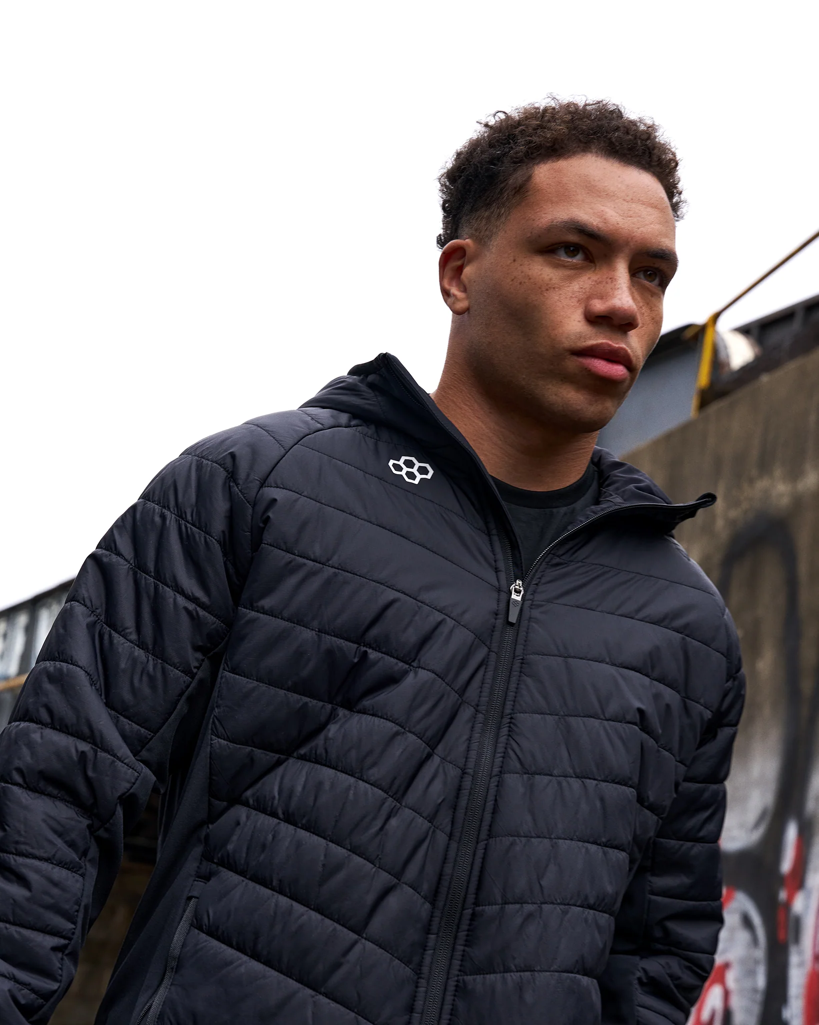 RUDIS Insulated Puffer Jacket - Black
