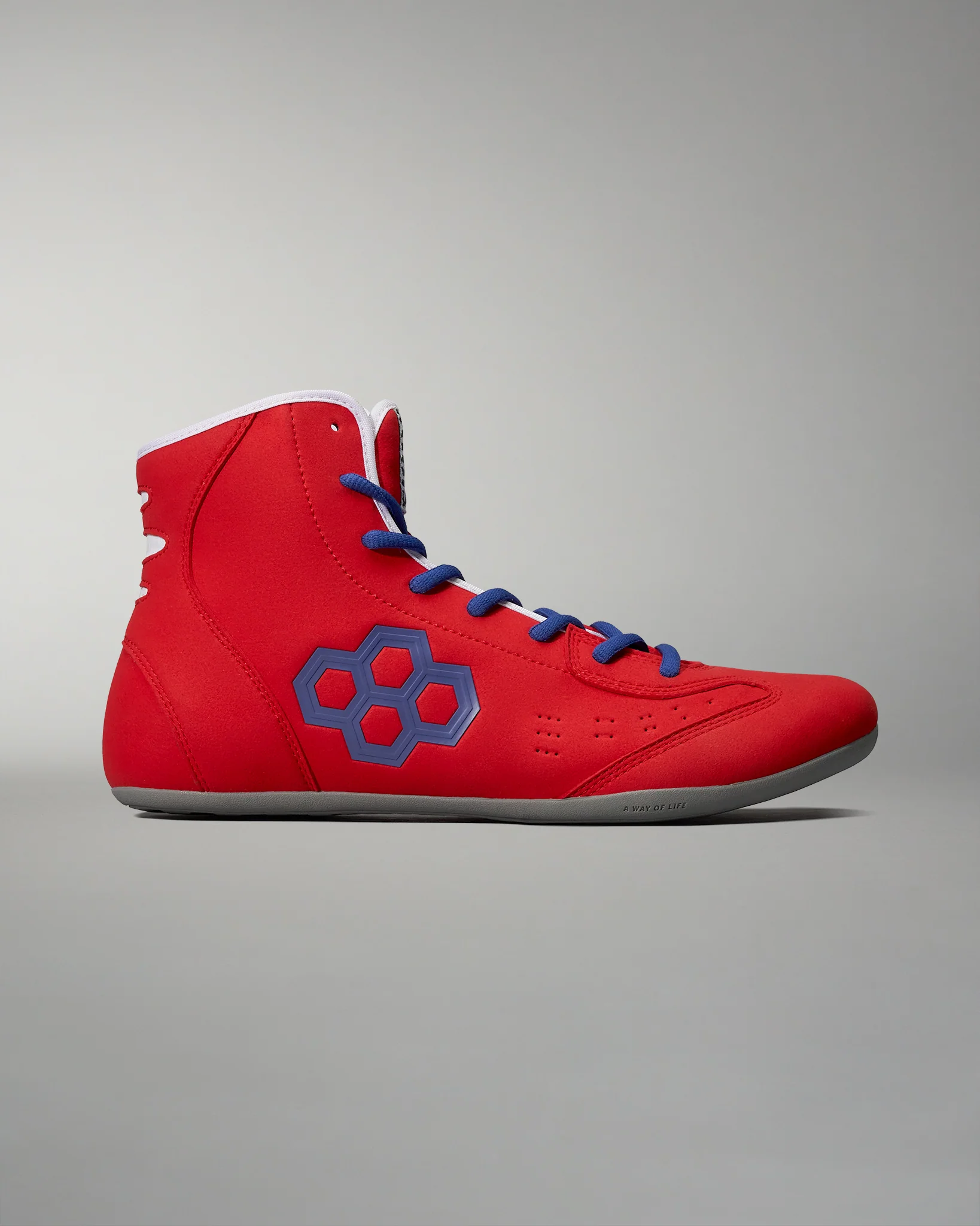 RUDIS International Adult Wrestling Shoes - Red - Image 3