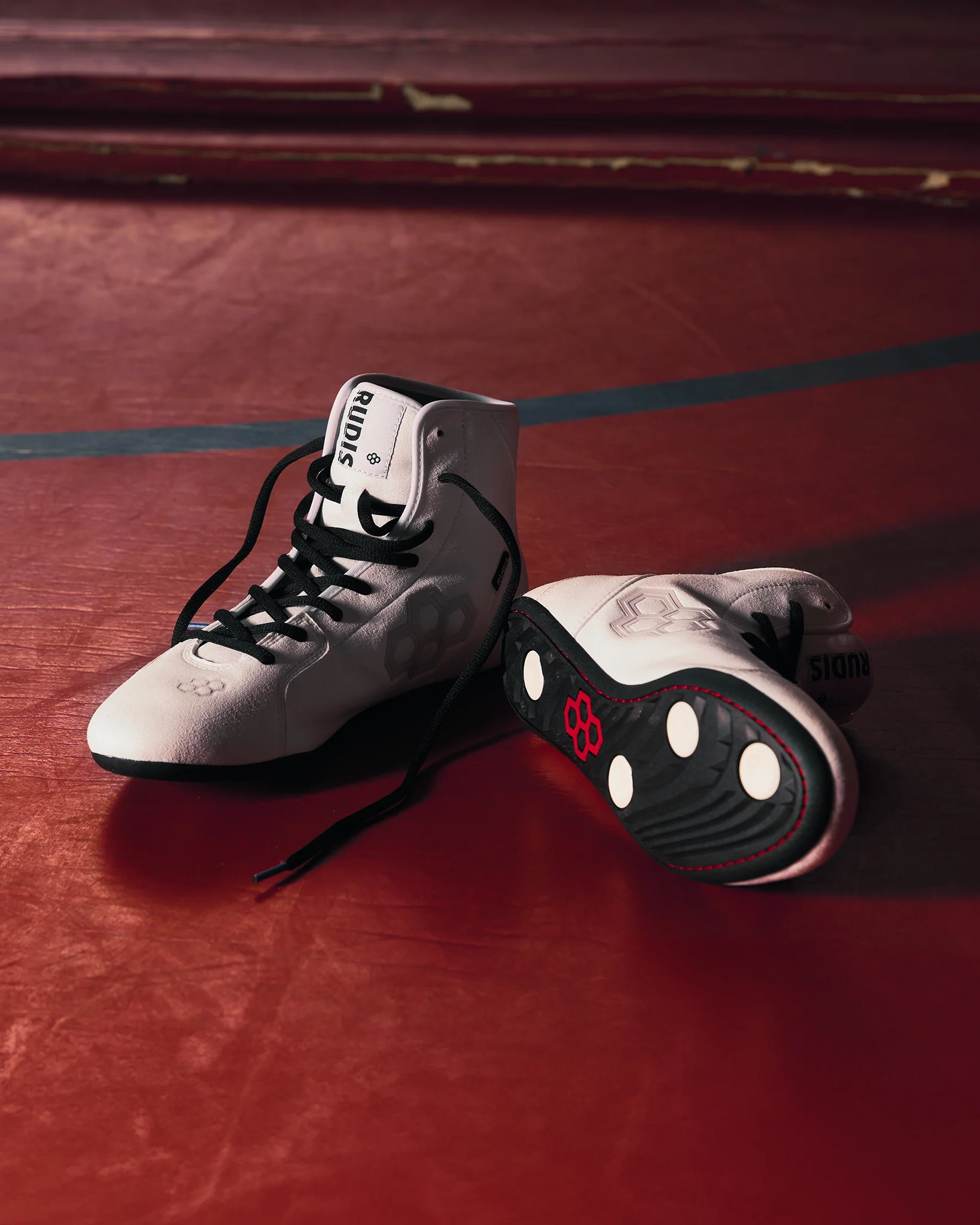 RUDIS International Adult Wrestling Shoes - White - Image 2