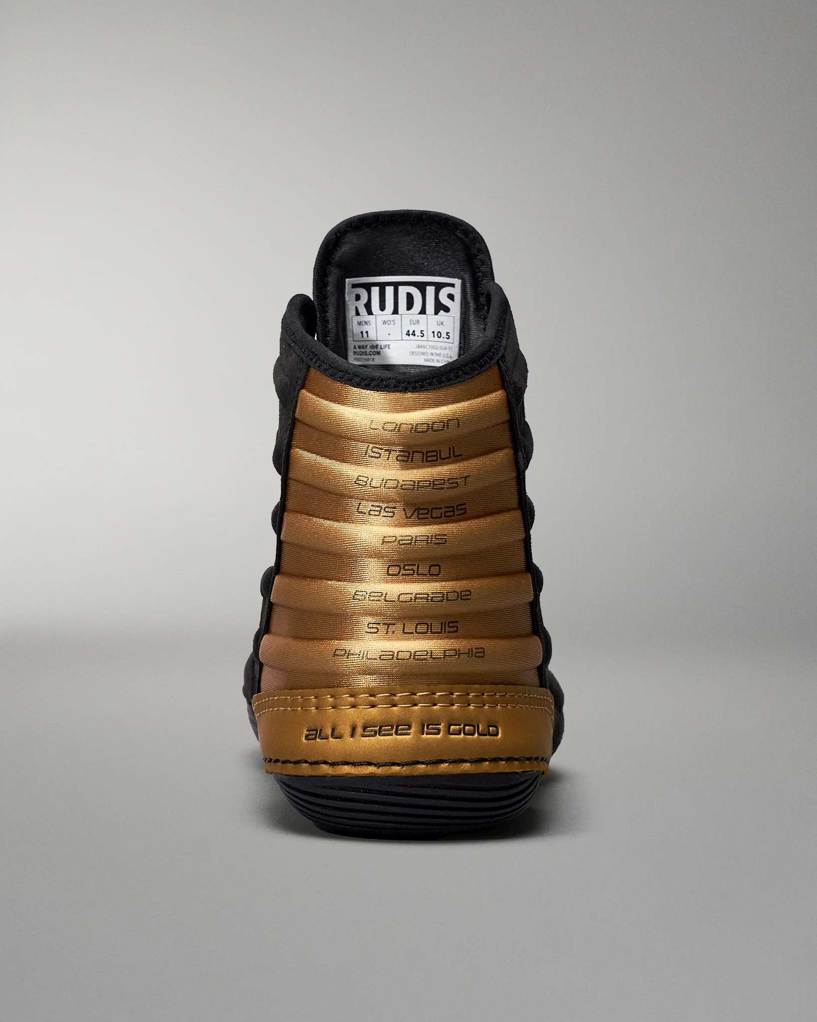 RUDIS JB Ultra Adult Wrestling Shoes - Stealth - Image 7