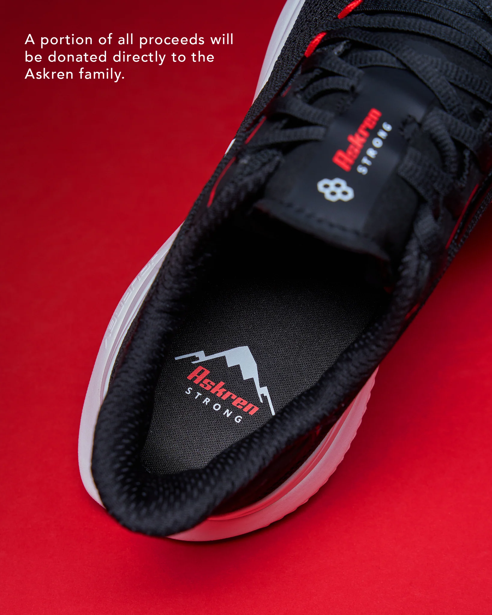 RUDIS Journey Knit Adult Training Shoes - Ben Askren Red - Image 3