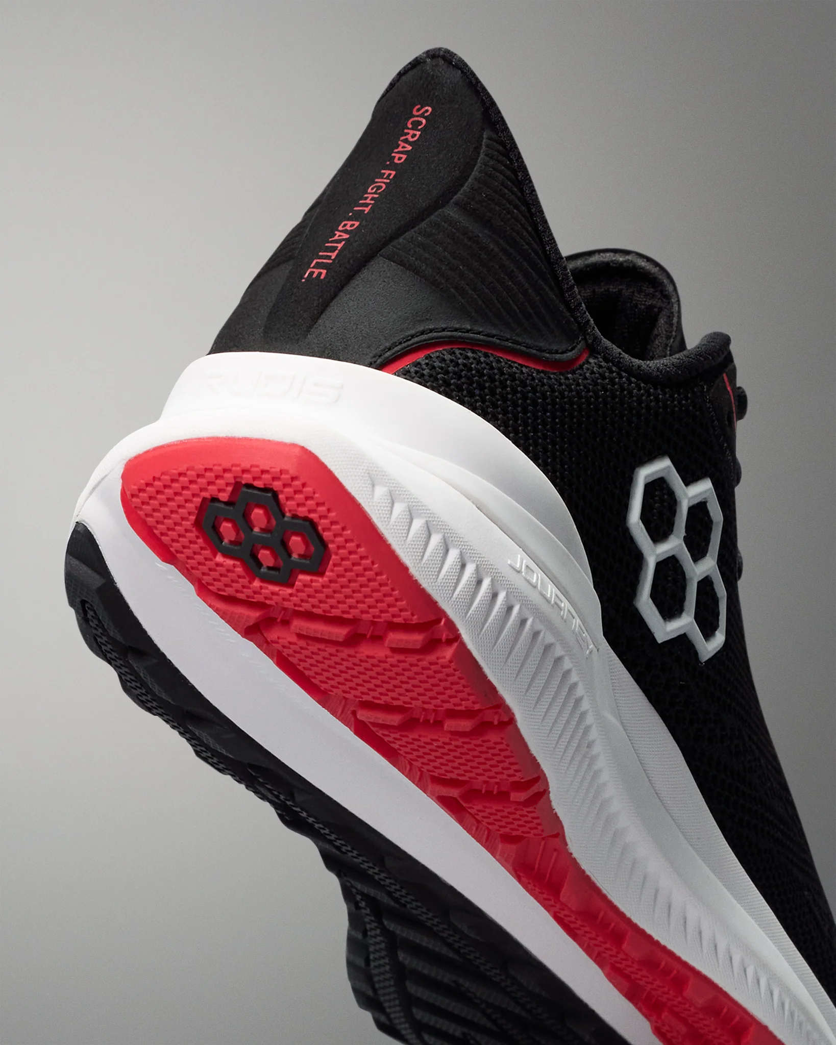 RUDIS Journey Knit Adult Training Shoes - Ben Askren Red - Image 7