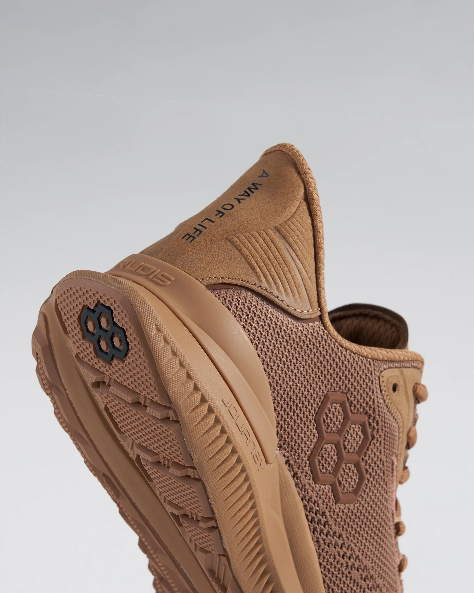 RUDIS Journey Knit Adult Training Shoes - Camel - Image 8