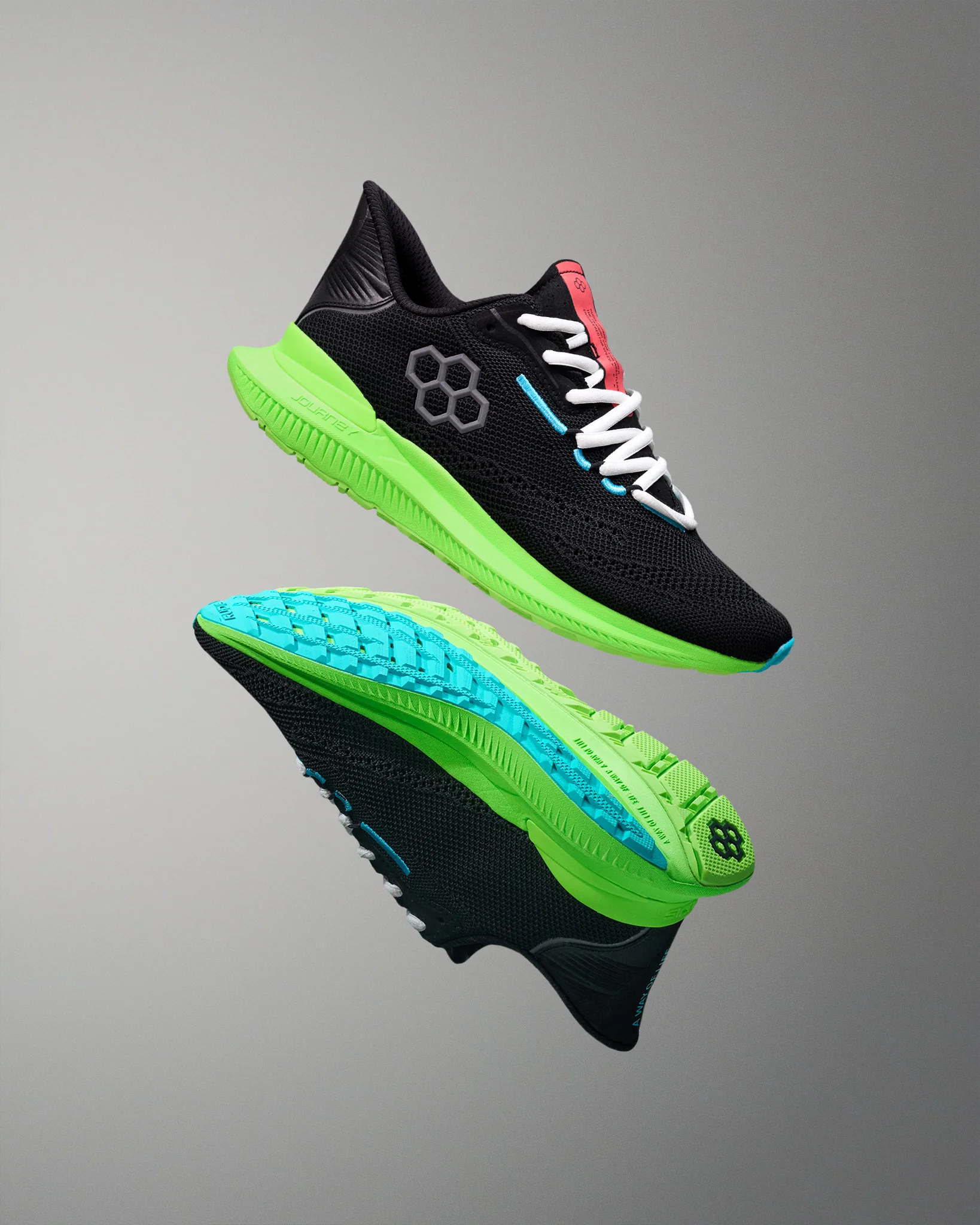 RUDIS Journey Knit Adult Training Shoes - Electric Green