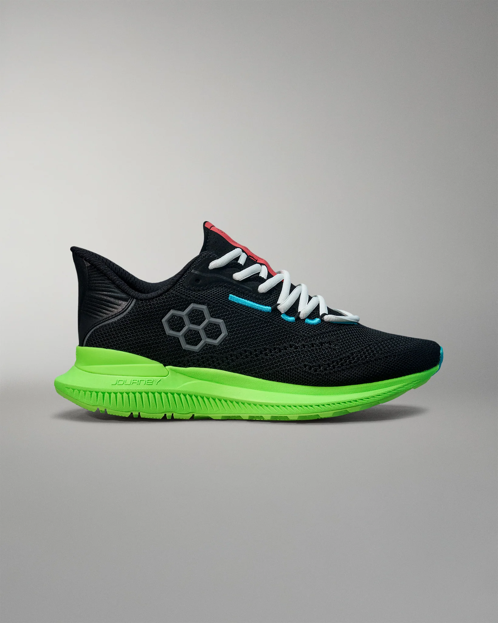 RUDIS Journey Knit Adult Training Shoes - Electric Green - Image 2