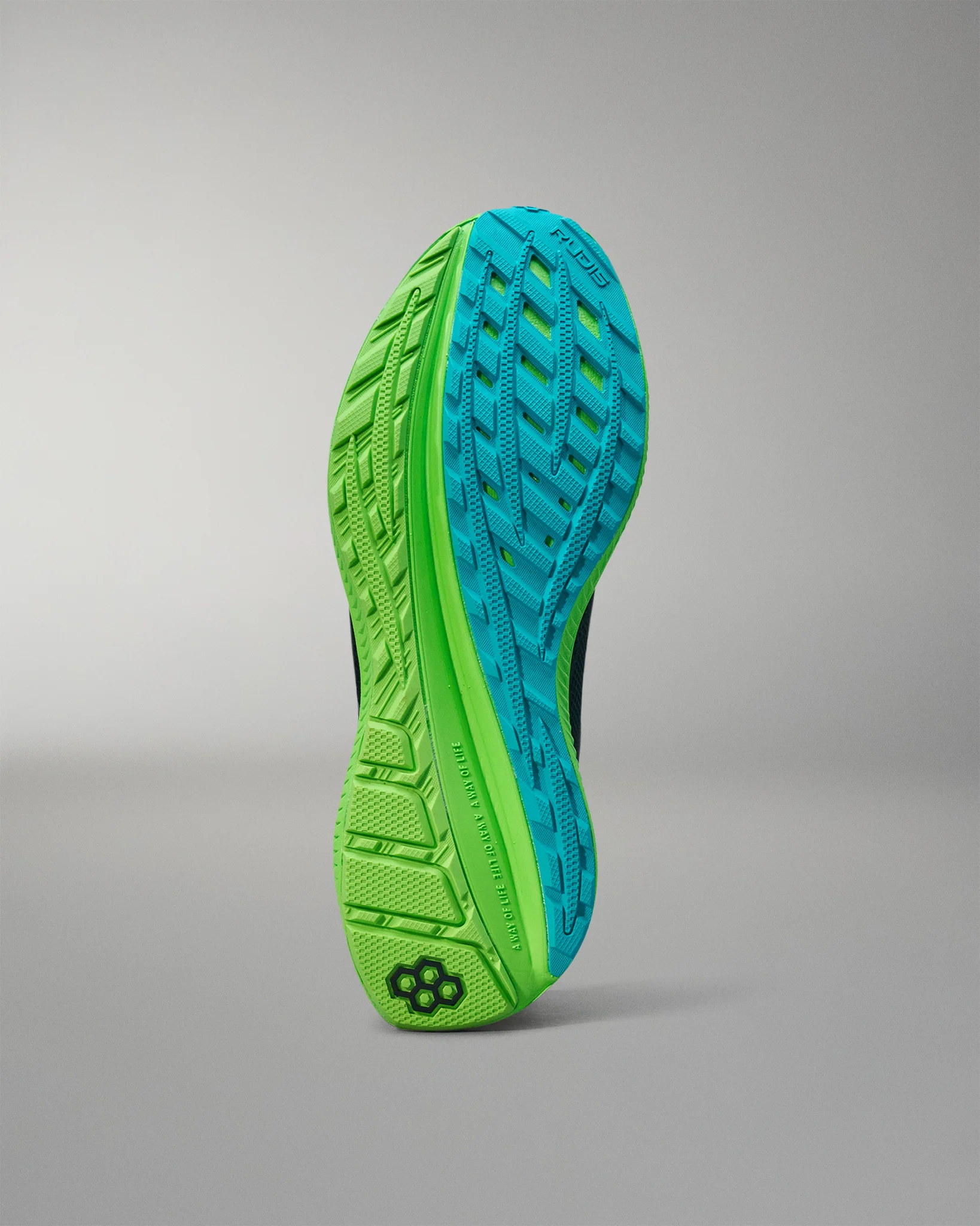 RUDIS Journey Knit Adult Training Shoes - Electric Green - Image 5