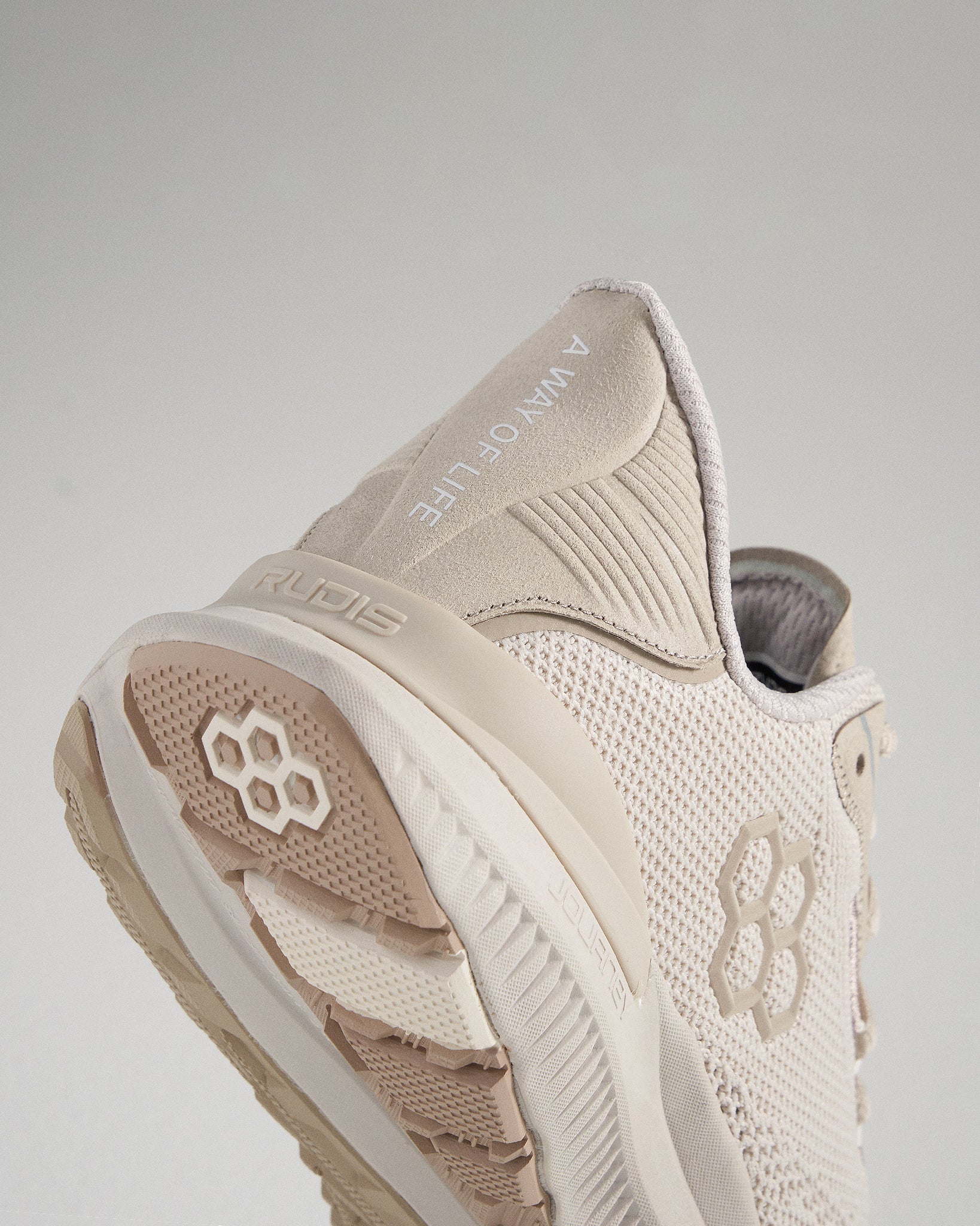 RUDIS Journey Knit Adult Training Shoes - Moonbeam - Image 7