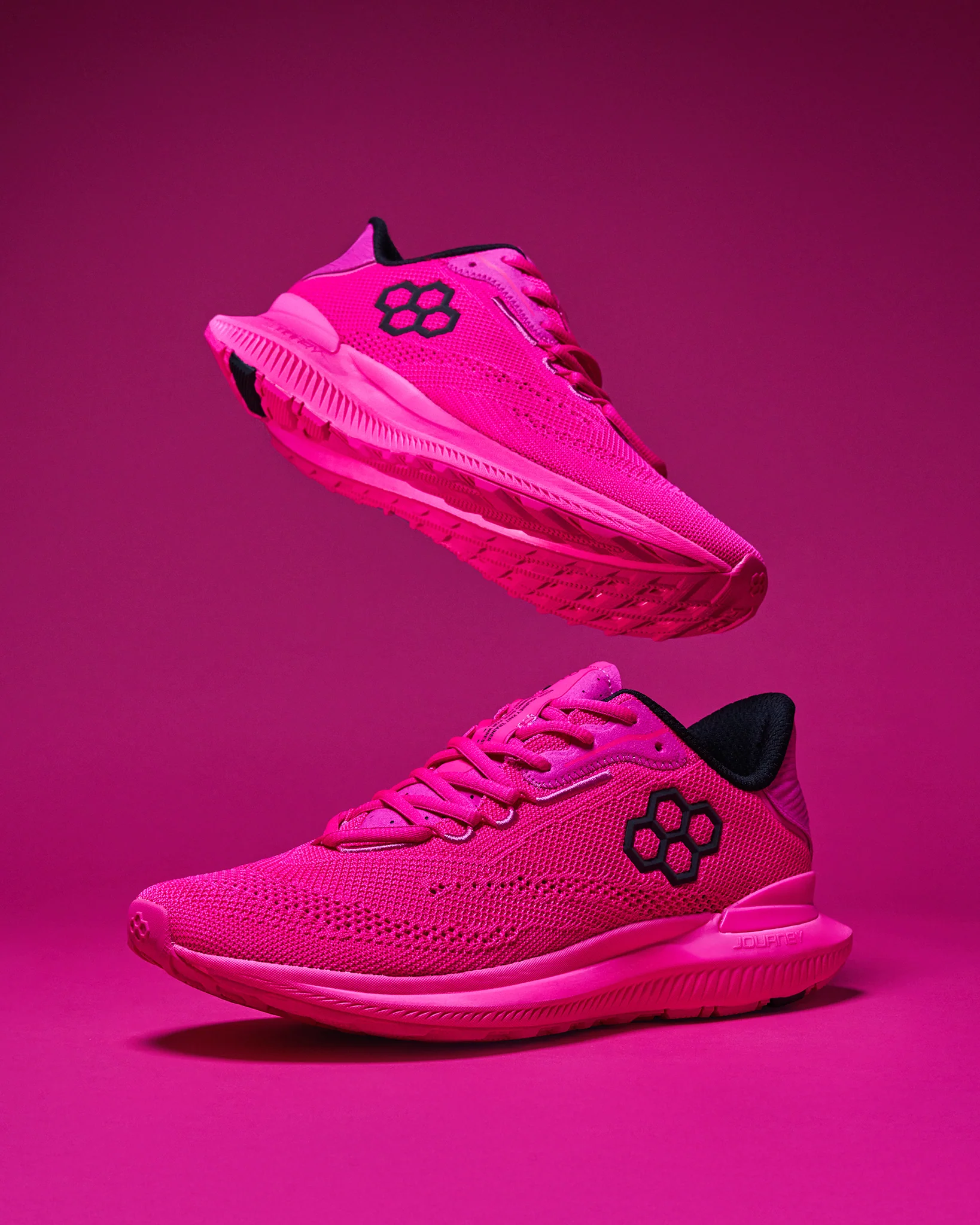 RUDIS Journey Knit Adult Training Shoes - Pink - Image 2