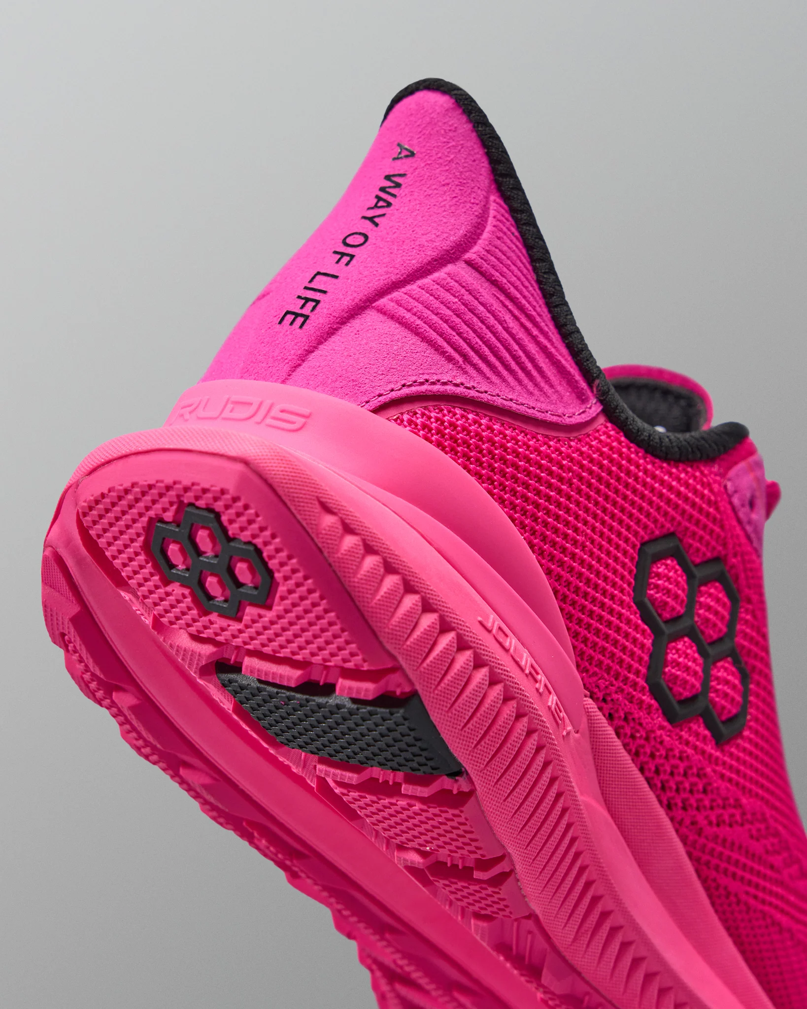 RUDIS Journey Knit Adult Training Shoes - Pink - Image 6