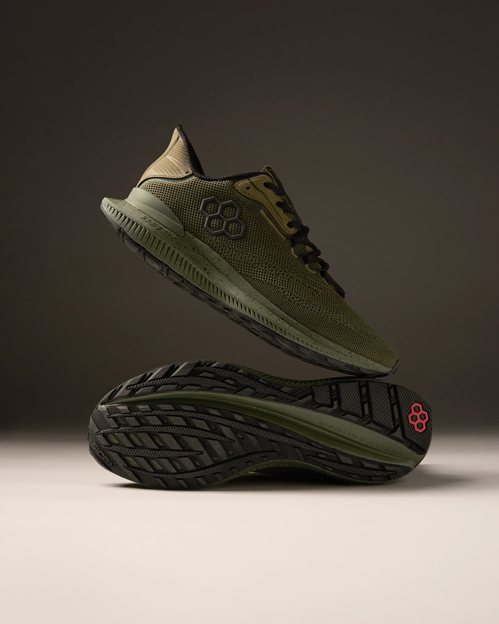 RUDIS Journey Knit Adult Training Shoes - Ranger Green - Image 2