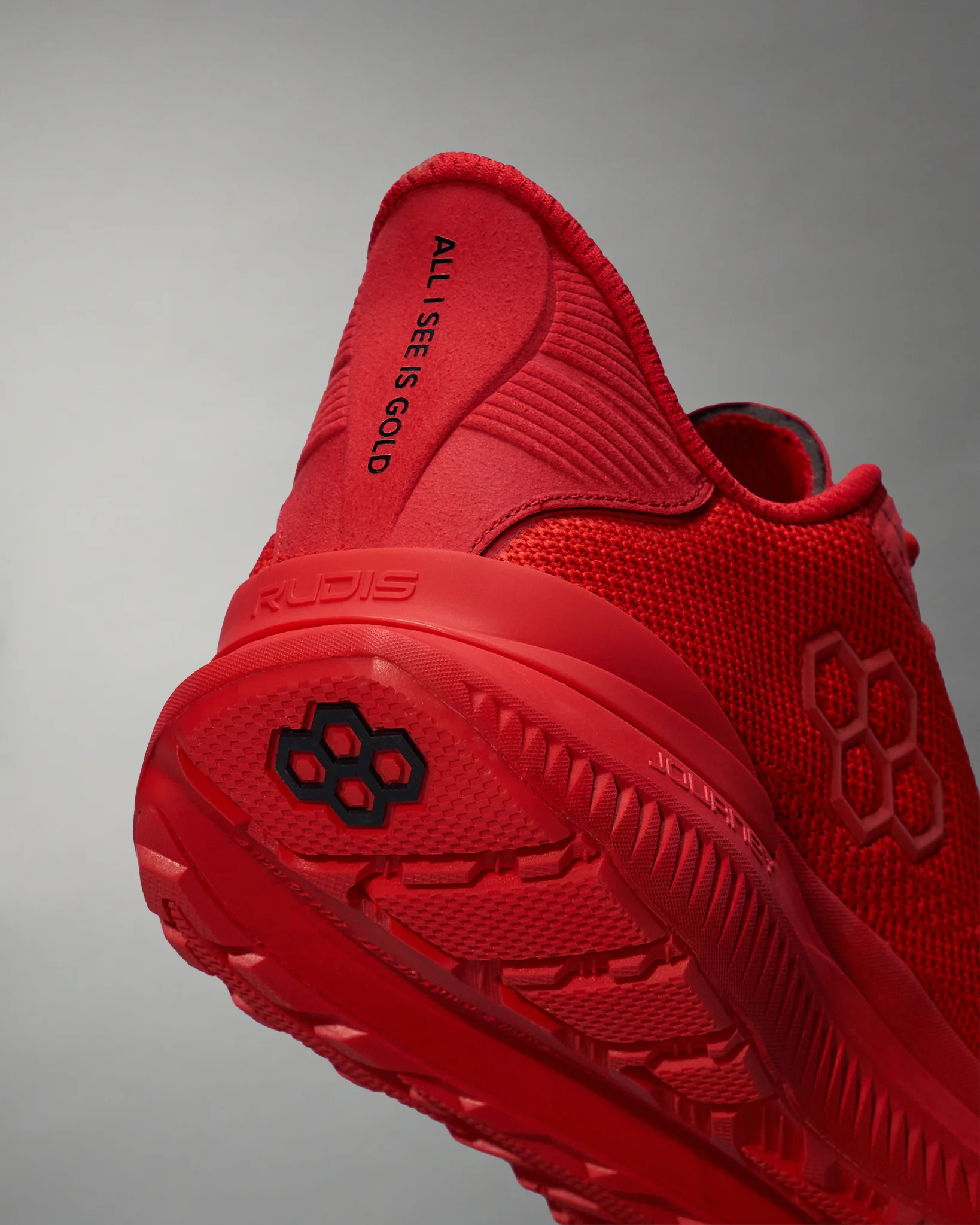 JB Edition Journey Knit Adult Training Shoes - Red - Image 7