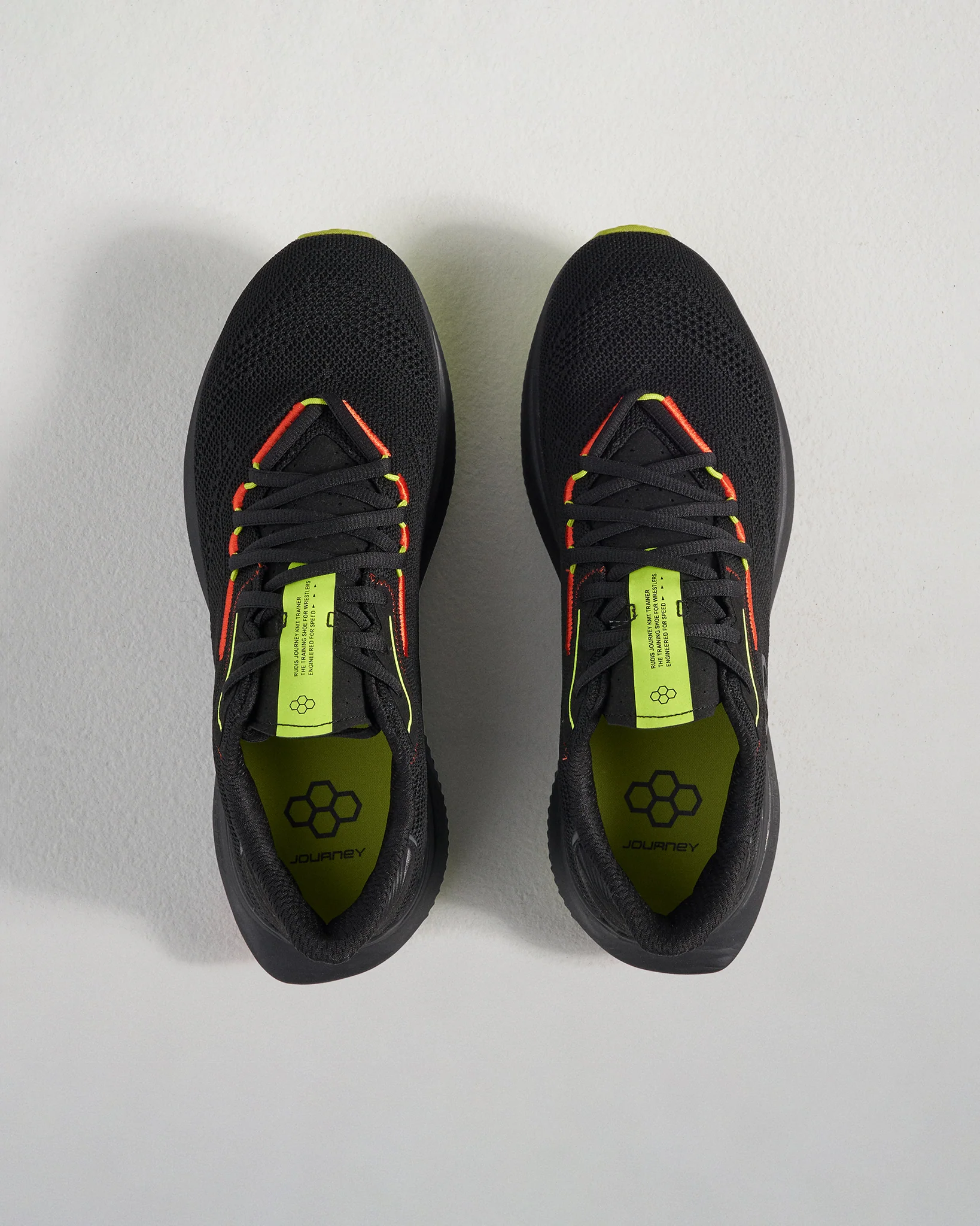 RUDIS Journey Knit Adult Training Shoes - Volt - Image 6