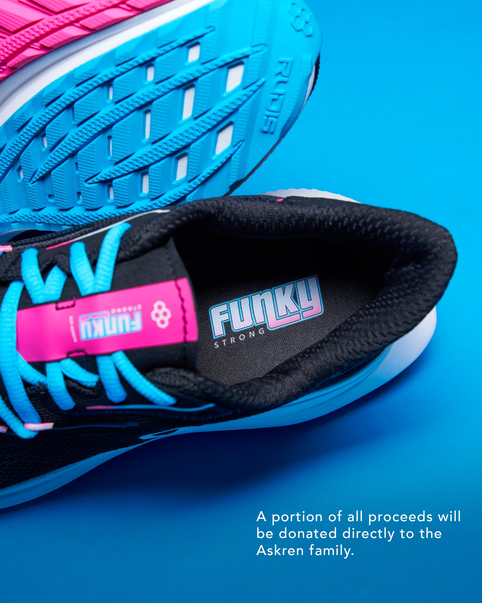 RUDIS Journey Knit Youth Training Shoes - Ben Askren Pink - Image 3