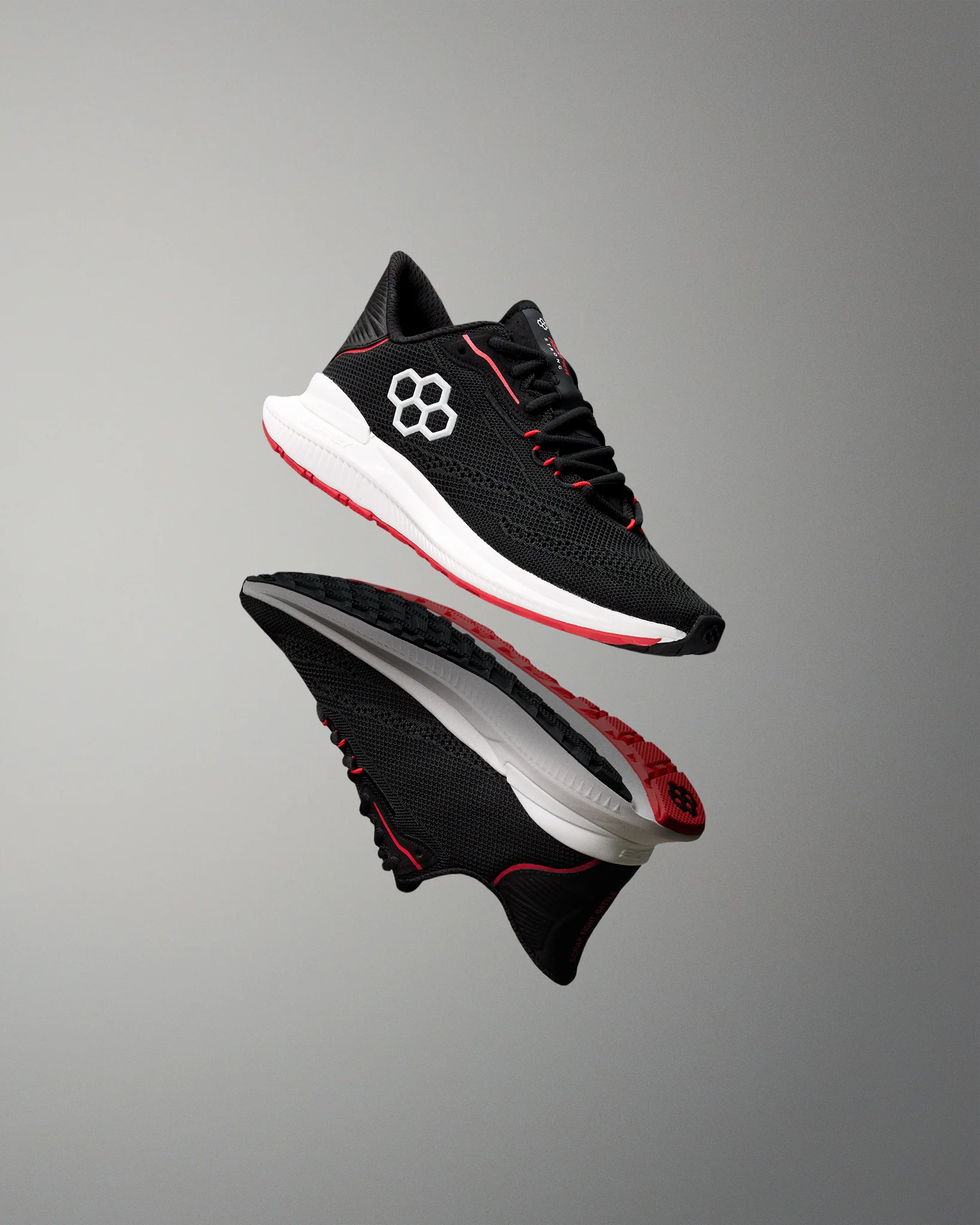 RUDIS Journey Knit Youth Training Shoes - Ben Askren Red