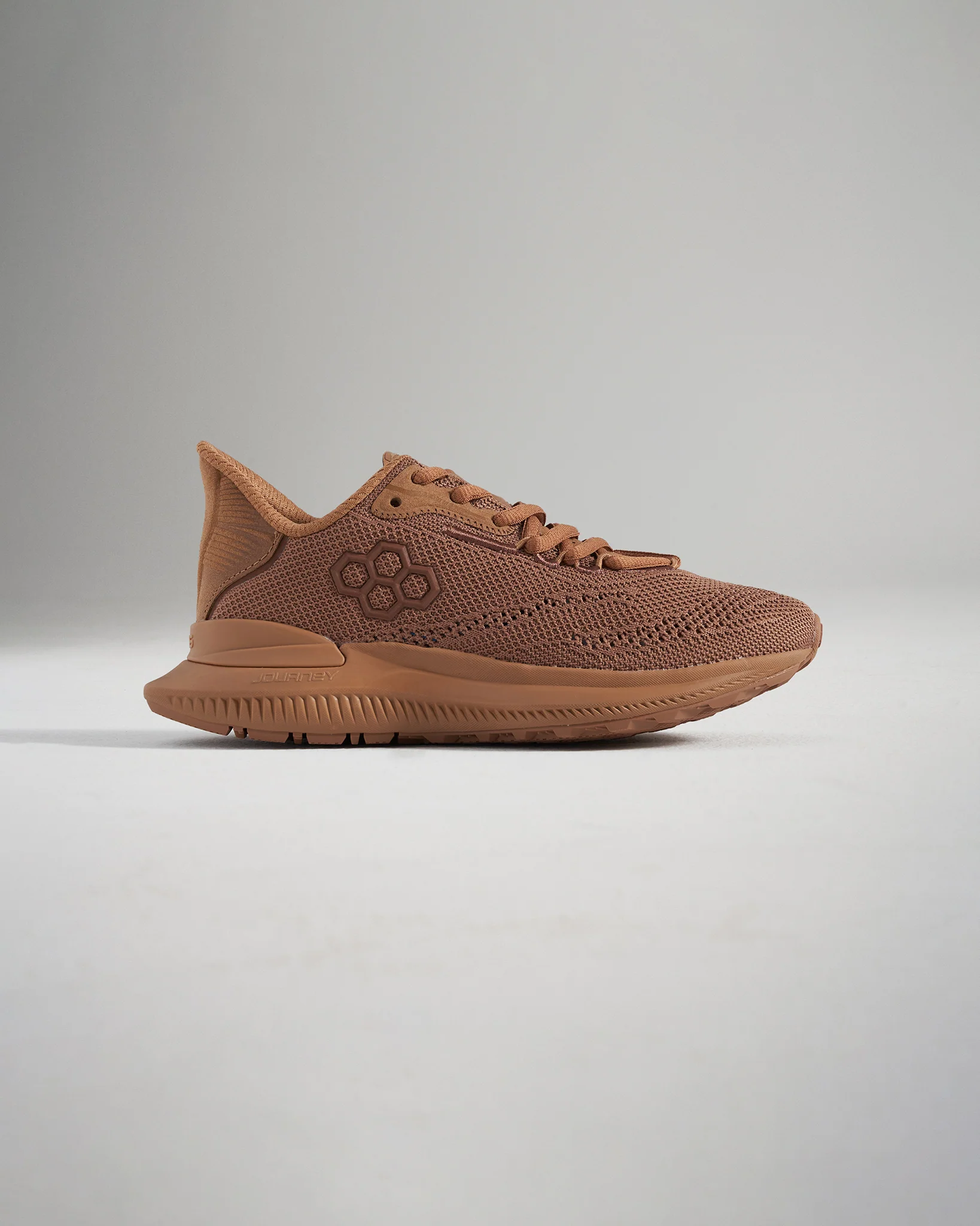 RUDIS Journey Knit Youth Training Shoes - Camel - Image 2