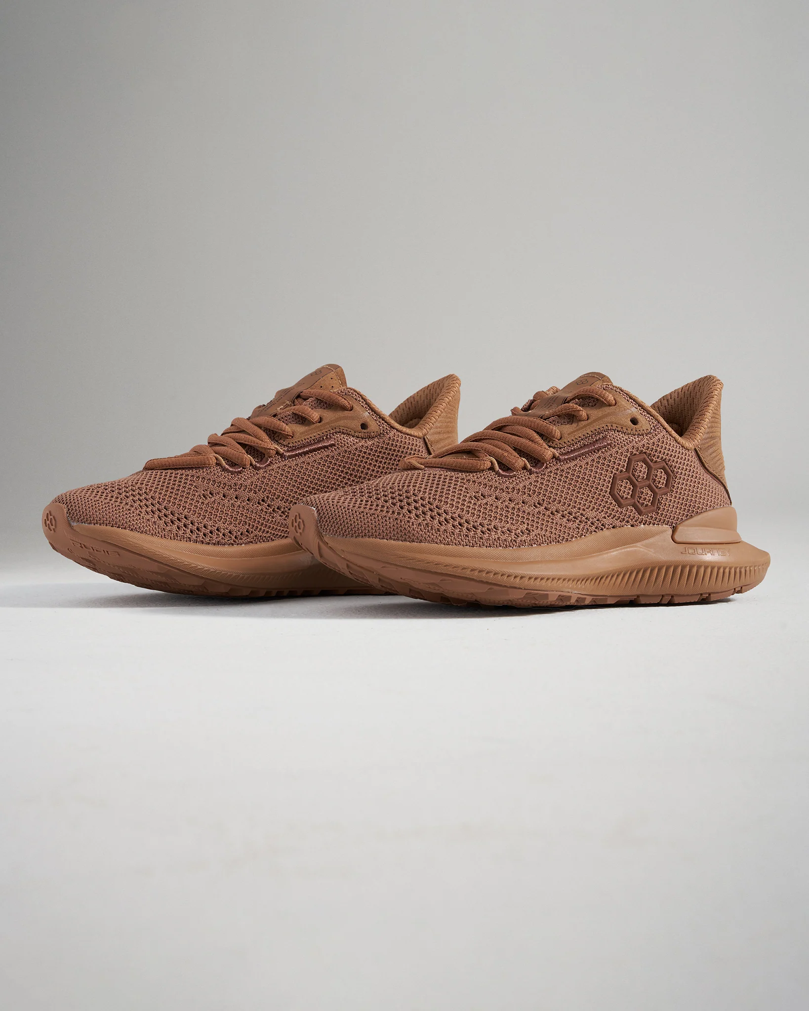 RUDIS Journey Knit Youth Training Shoes - Camel - Image 6