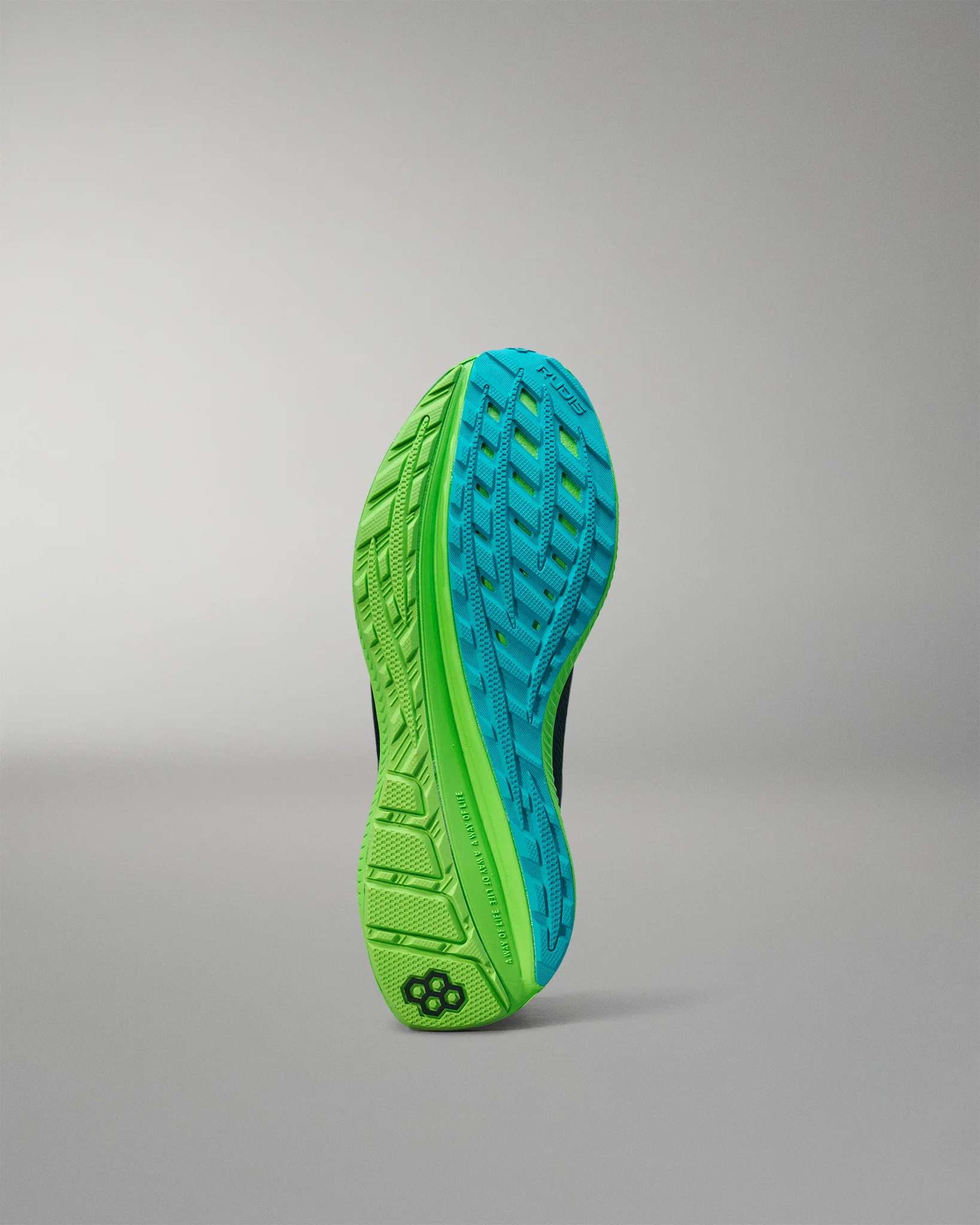 RUDIS Journey Knit Youth Training Shoes - Electric Green - Image 5